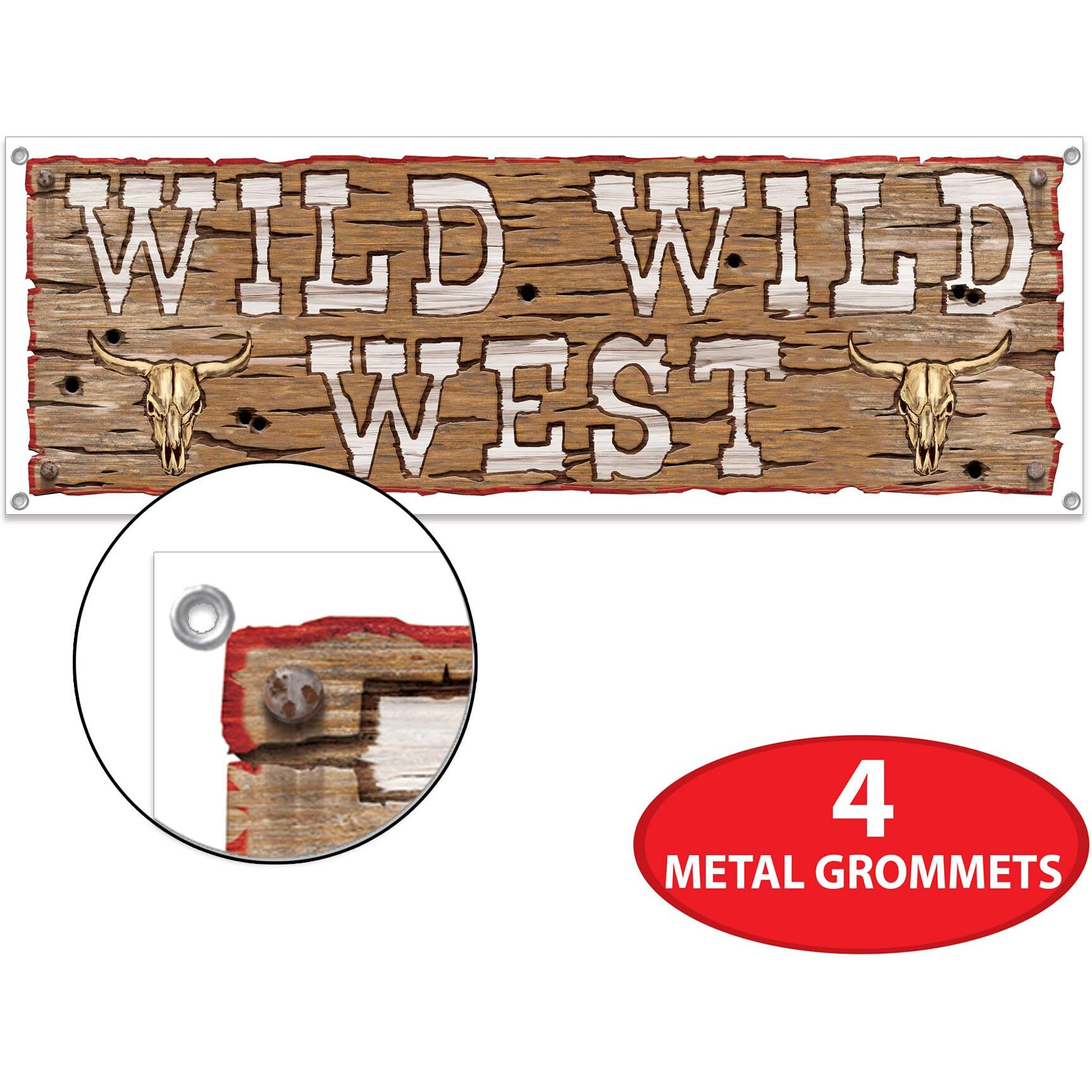 Wild West Sign Banner Pack - Create an Authentic Western Atmosphere