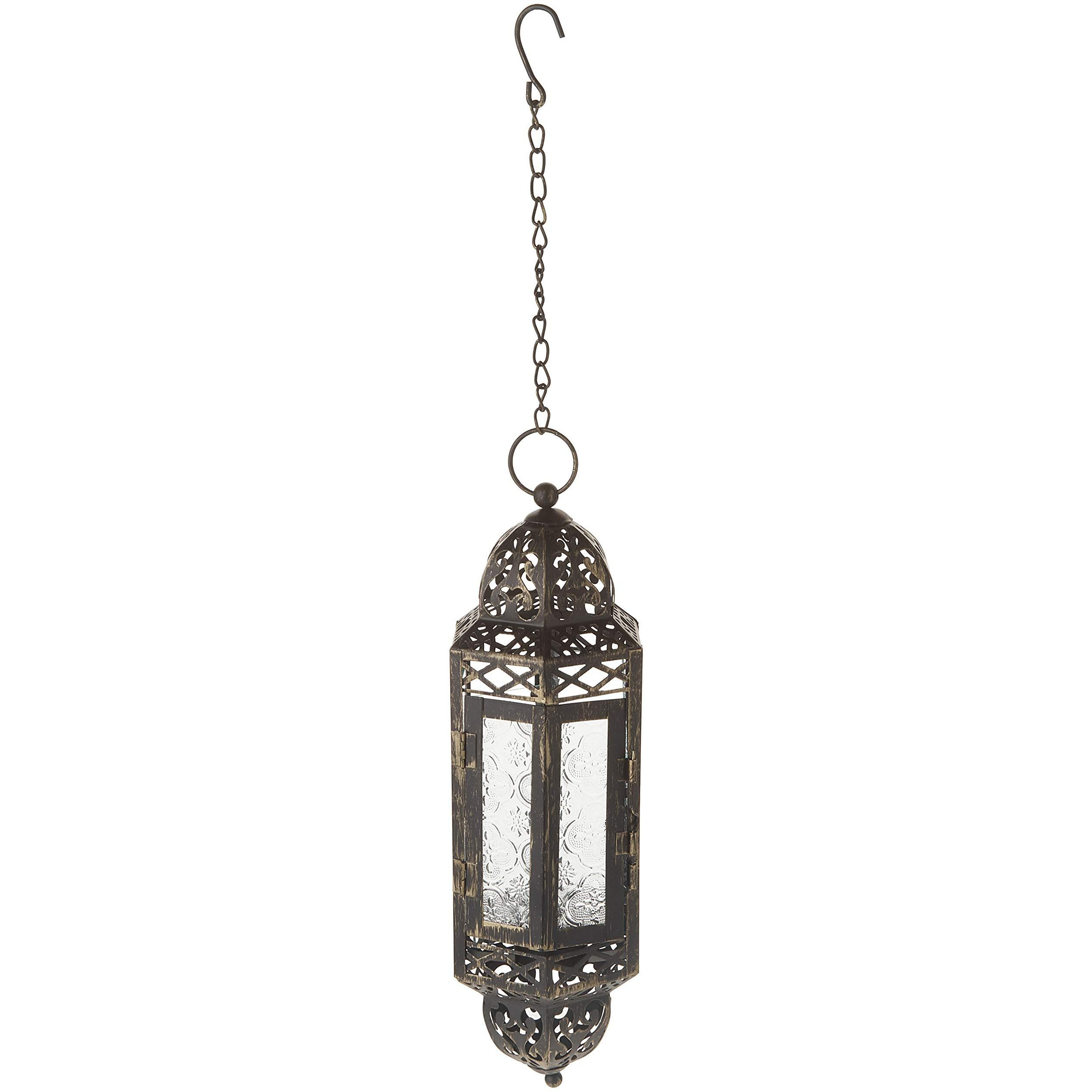VICTORIAN HANGING CANDLE LANTERN