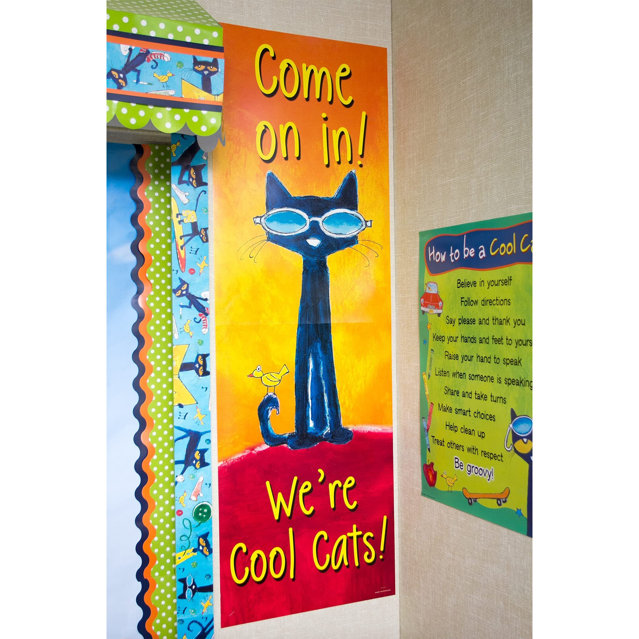 PETE THE CAT WELCOME BANNER