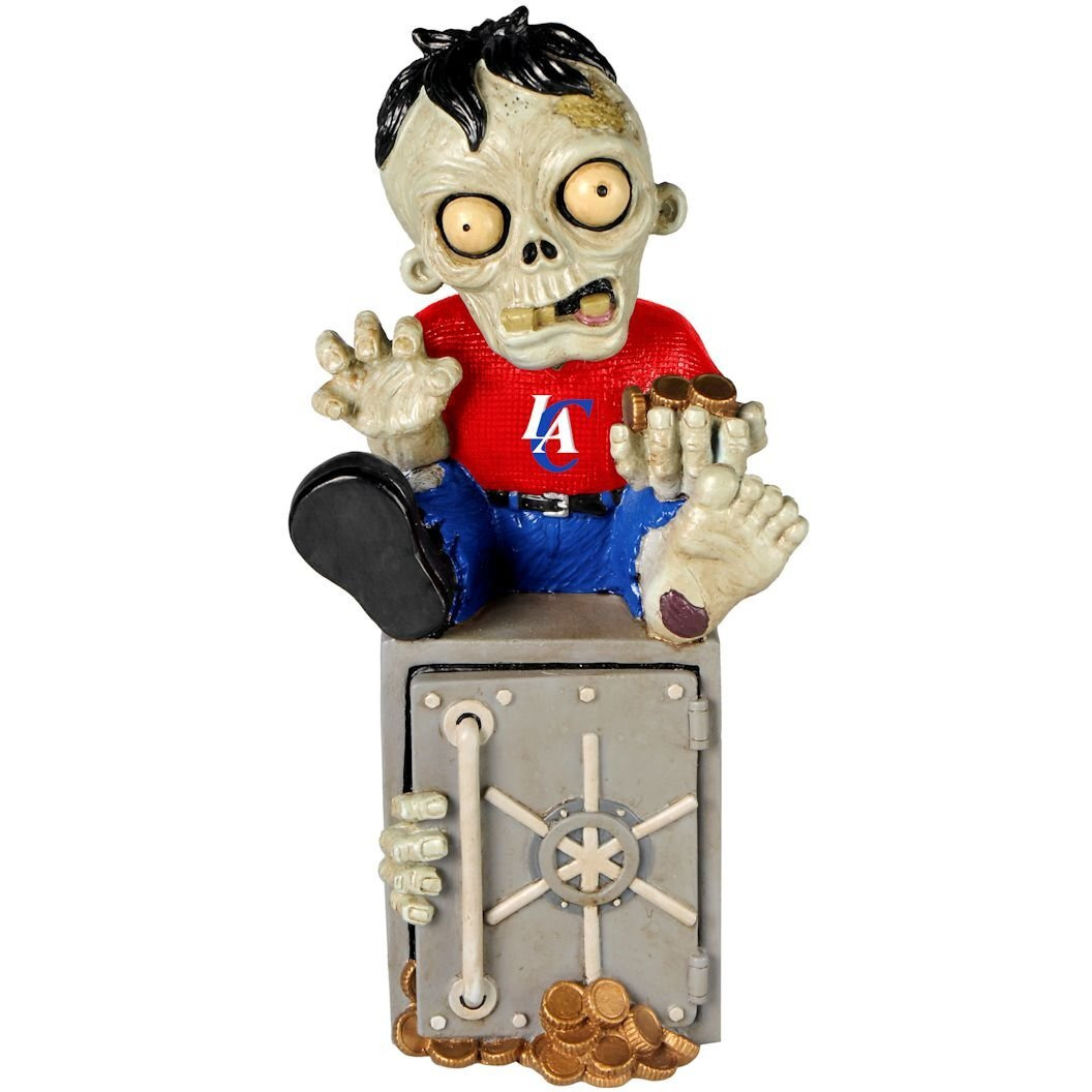 Los Angeles Clippers Zombie Figurine Bank CO