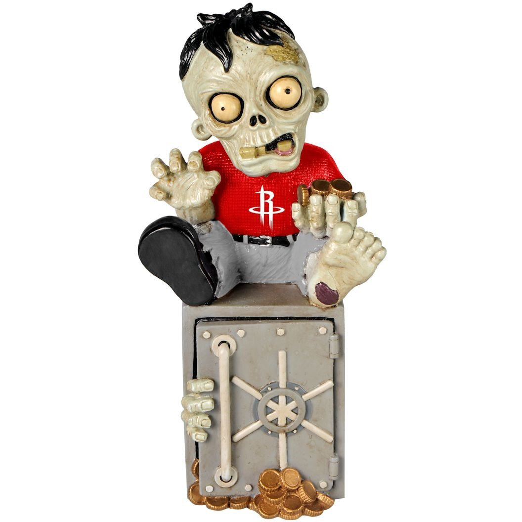 Houston Rockets Zombie Figurine Bank CO