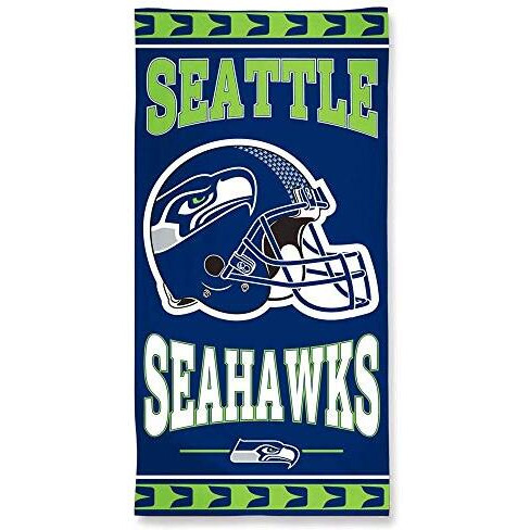 Seattle Seahawks Towel 30x60 Beach Style