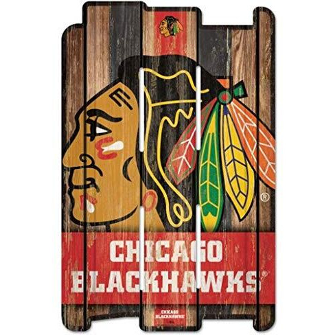 Boston Bruins Sign 11x17 Wood Fence Style