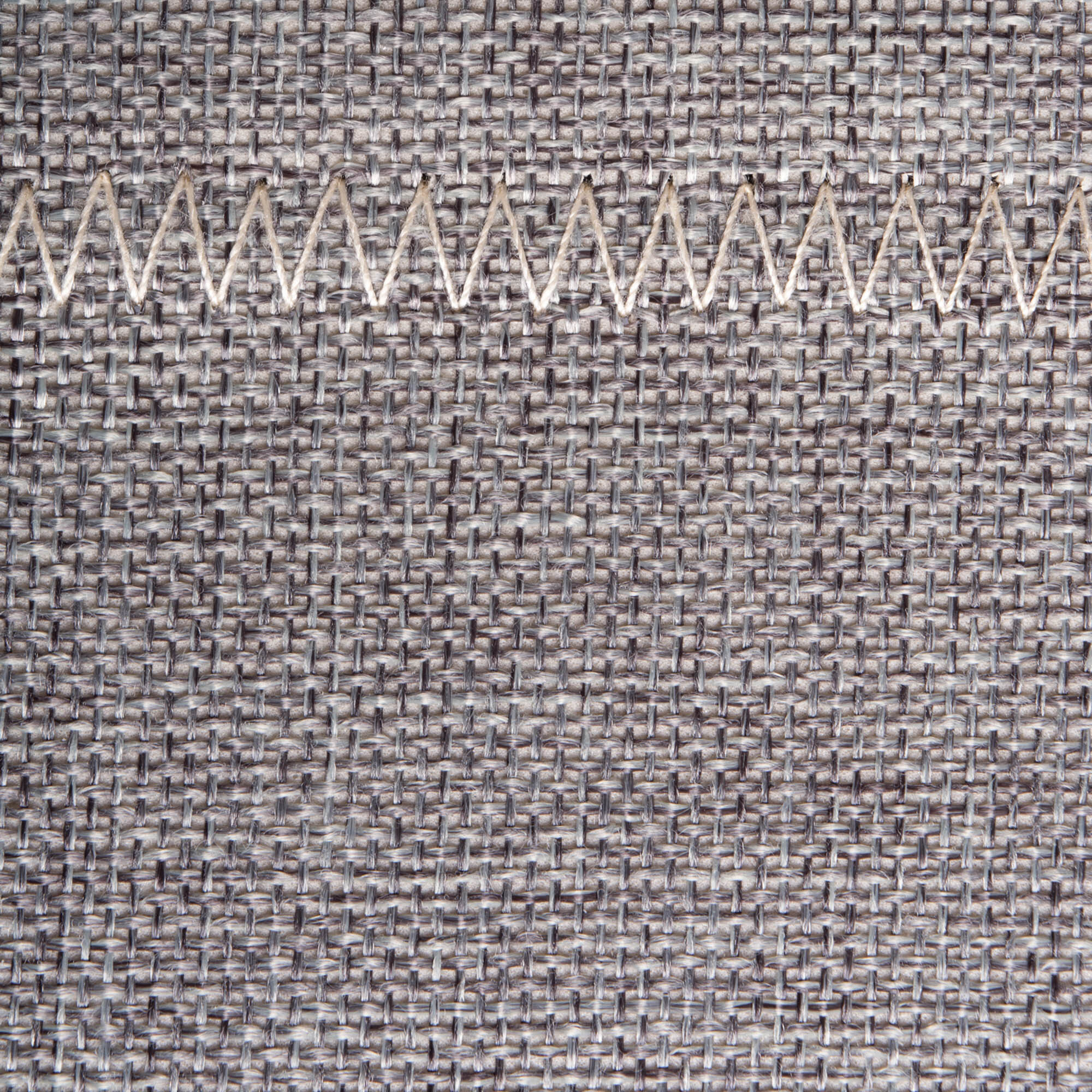 DII Poly Bin Zig-Zag Stitch Variegated Gray Trapezoid  (Set of 2)