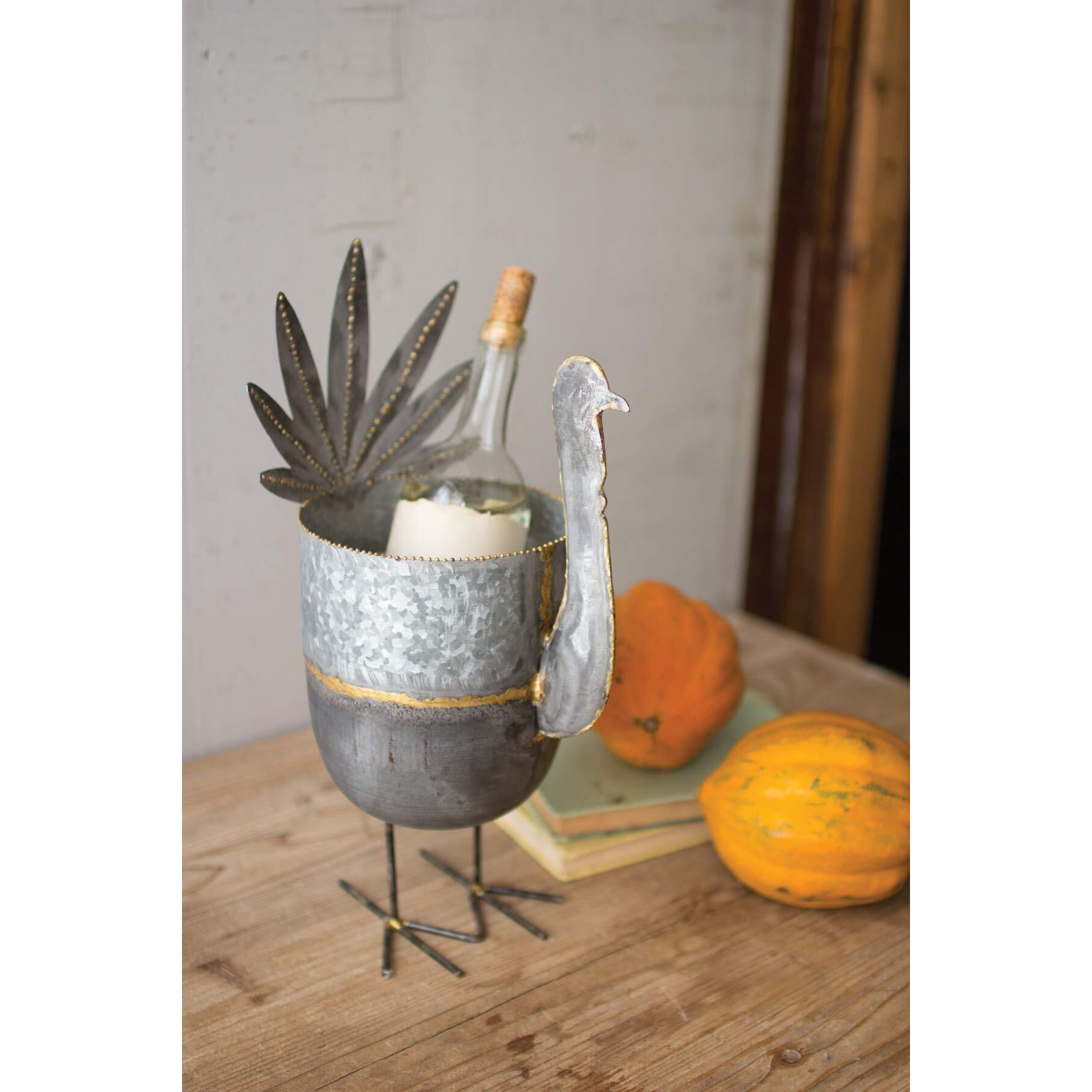 GALVANIZED TURKEY WINE CHILLER