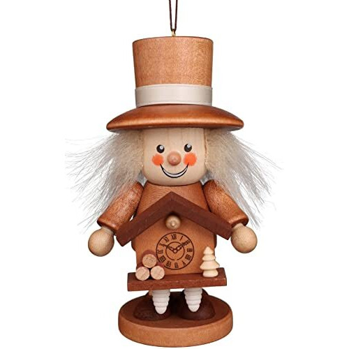 Christian Ulbricht Ornament - Forester (Natural) - 4.5&quotH x 2.5&quotW x 2&quotD