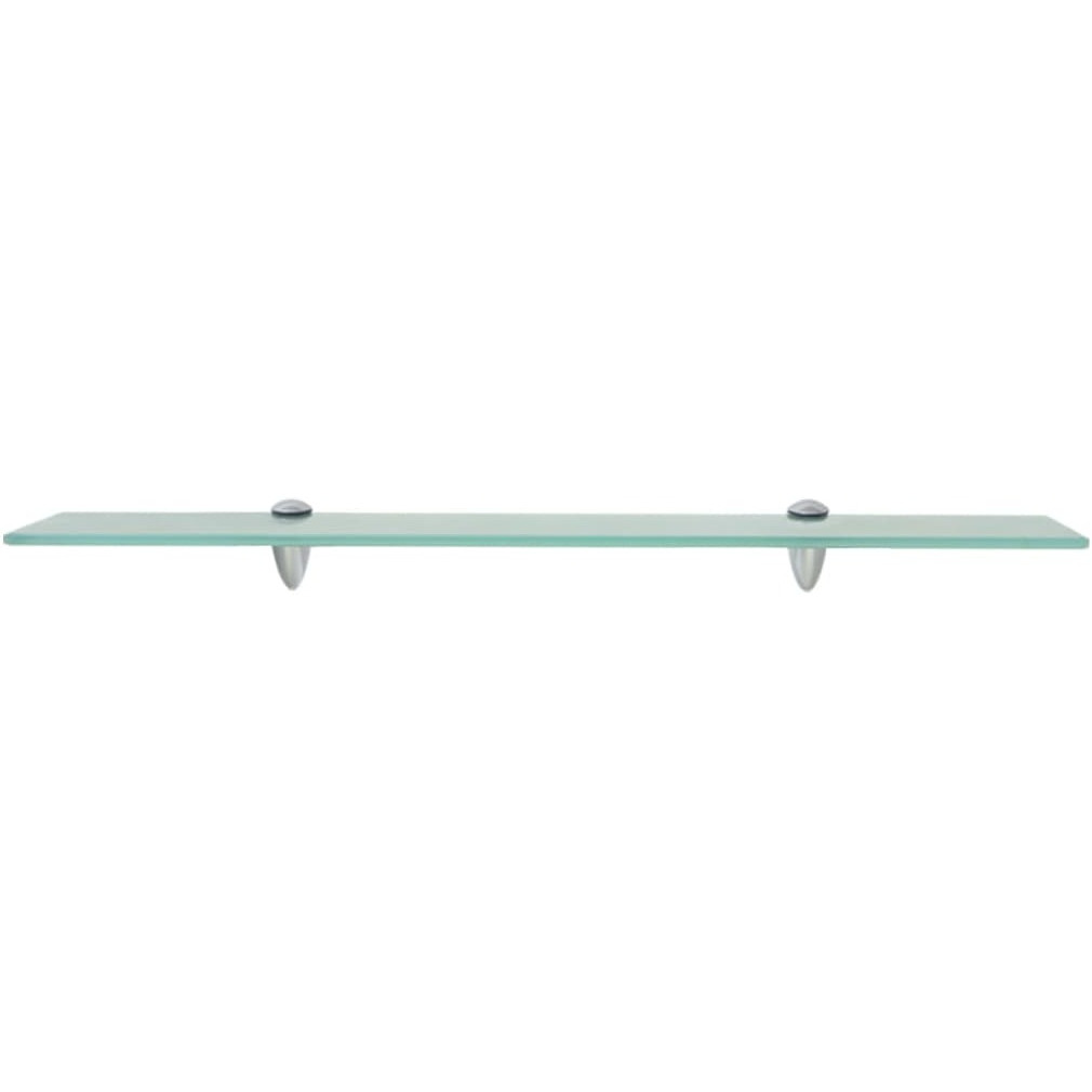 vidaXL Floating Shelf Glass 27.6&quotx3.9" 0.3"