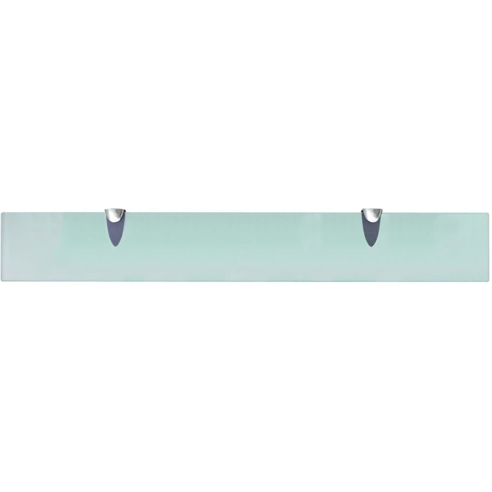 vidaXL Floating Shelf Glass 27.6&quotx3.9" 0.3"