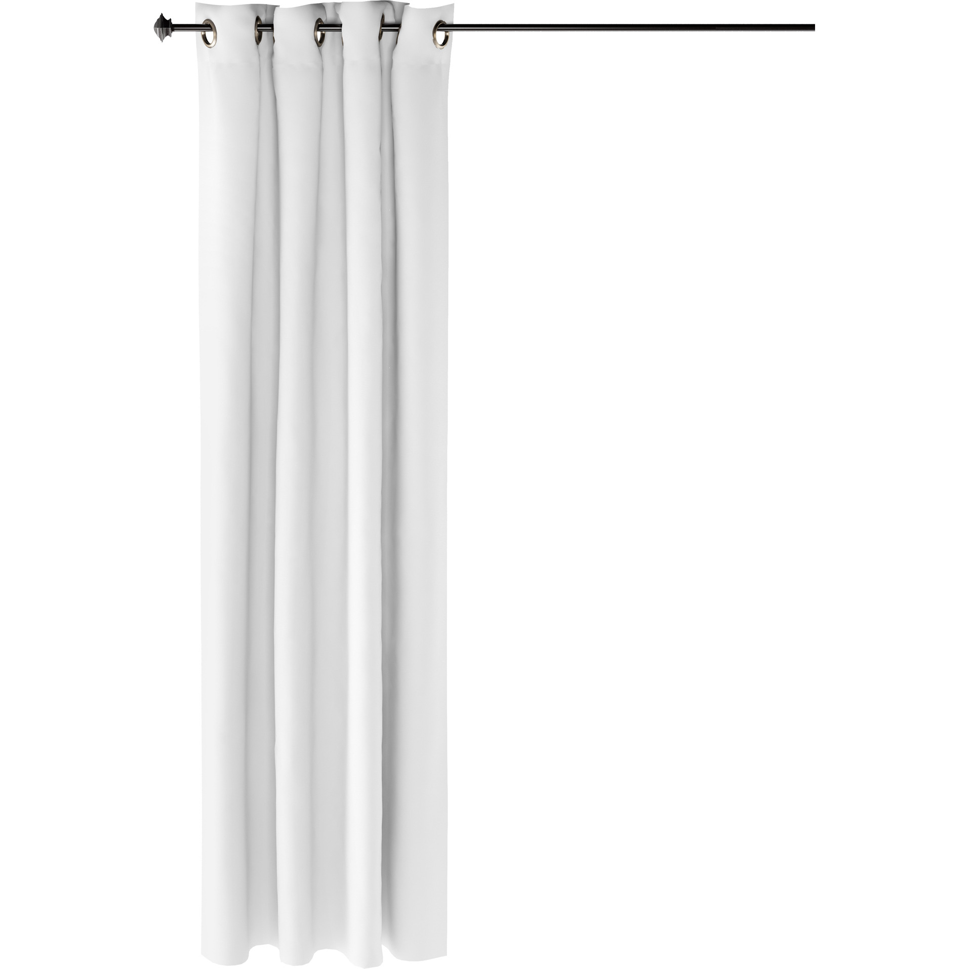 Furinno Collins Blackout Curtain 52x84 in. 1 Panel, White