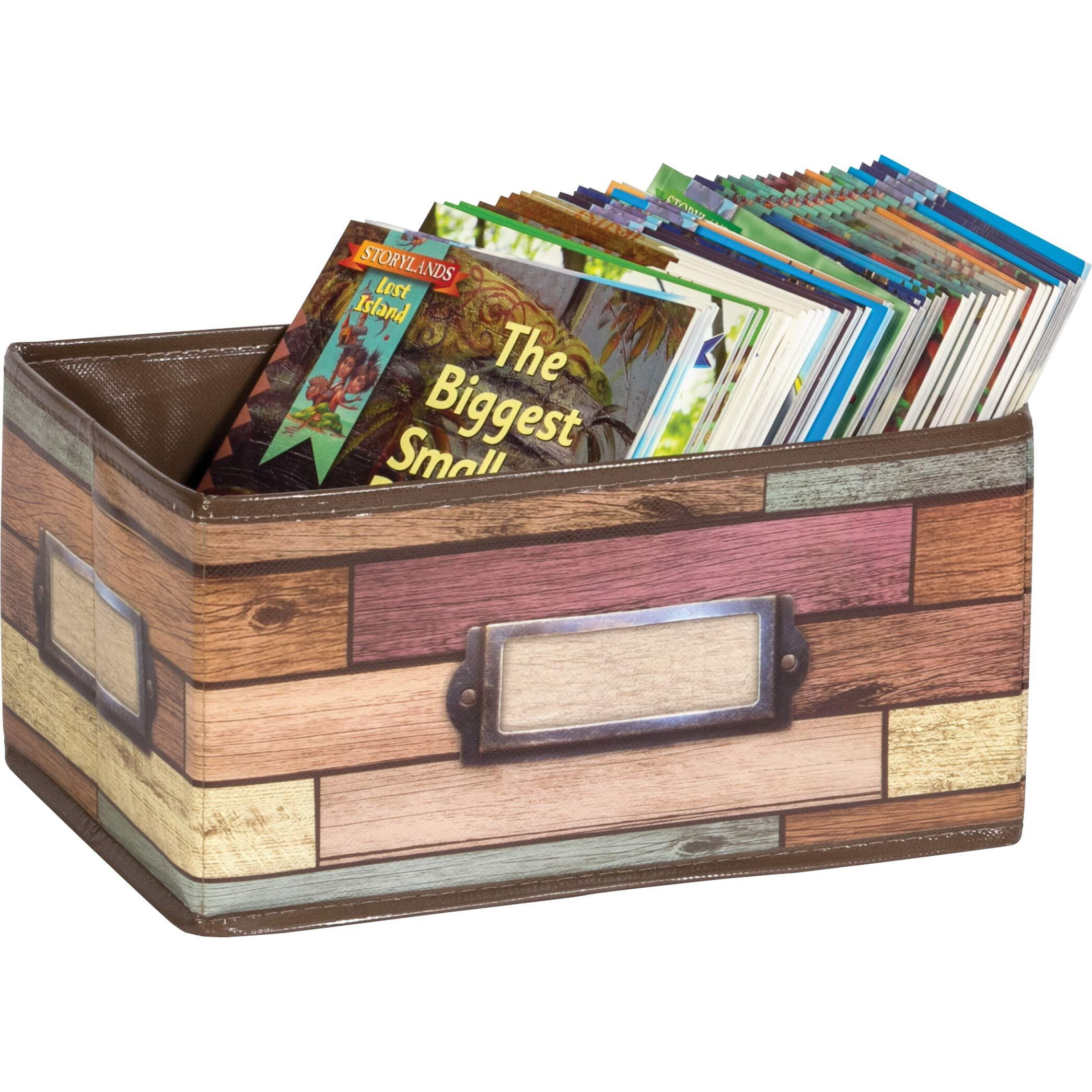 RECLAIMED WOOD SMALL STORAGE BIN