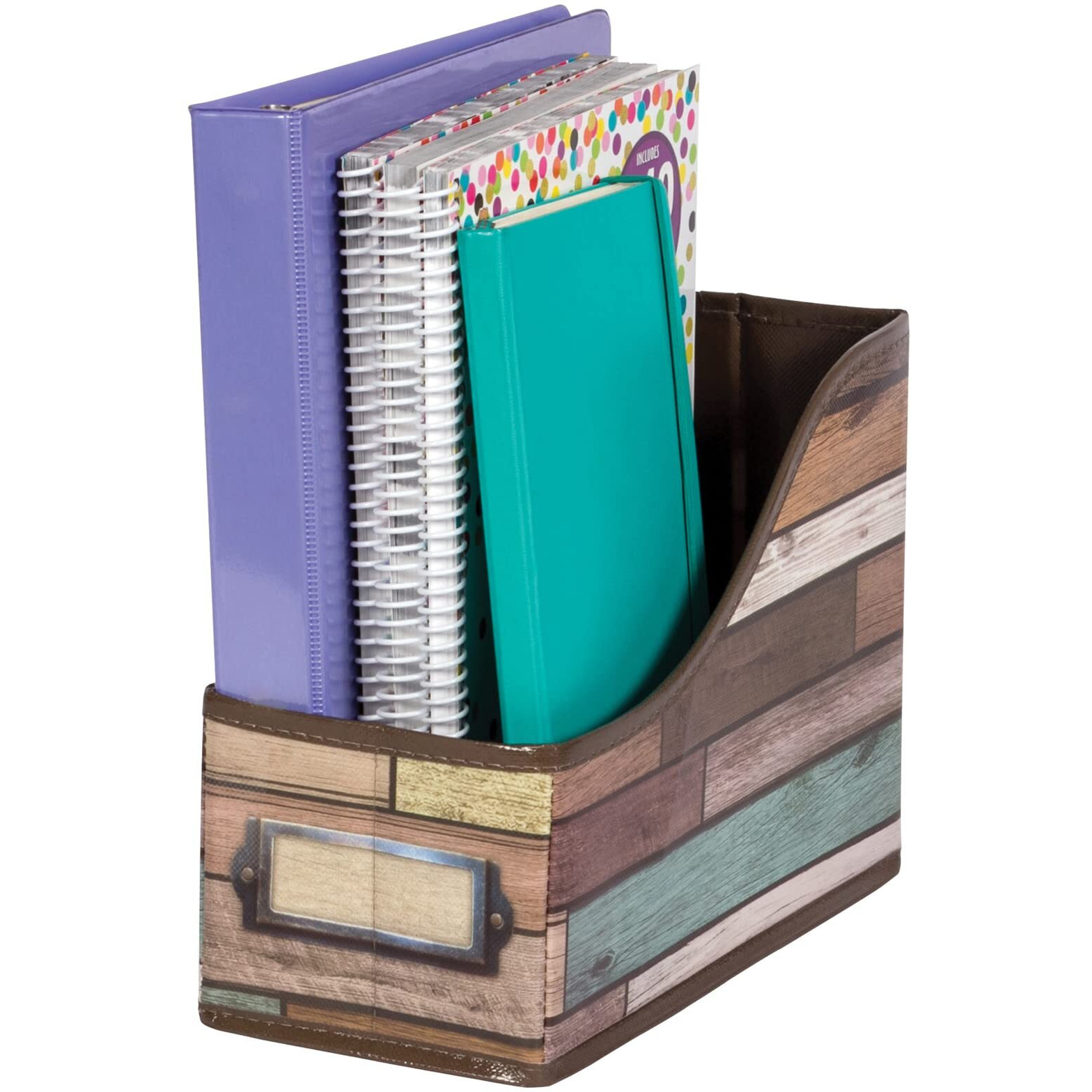 RECLAIMED WOOD BOOK BIN