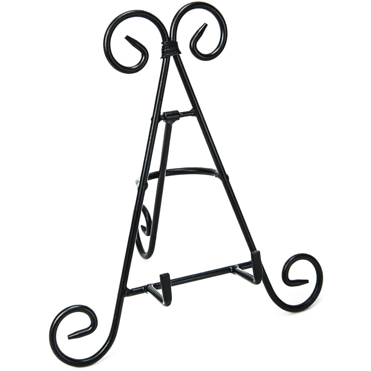 9"  Black Iron Display Stand
