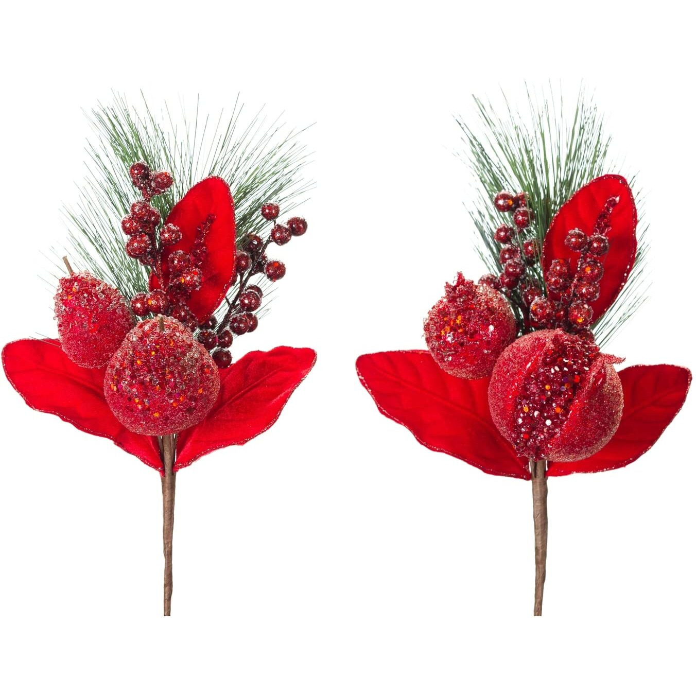 Pomegranate and Pear Pick (Set of 8)