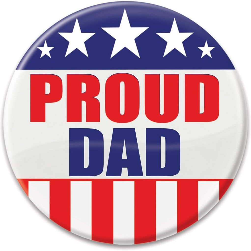 Proud Dad Button