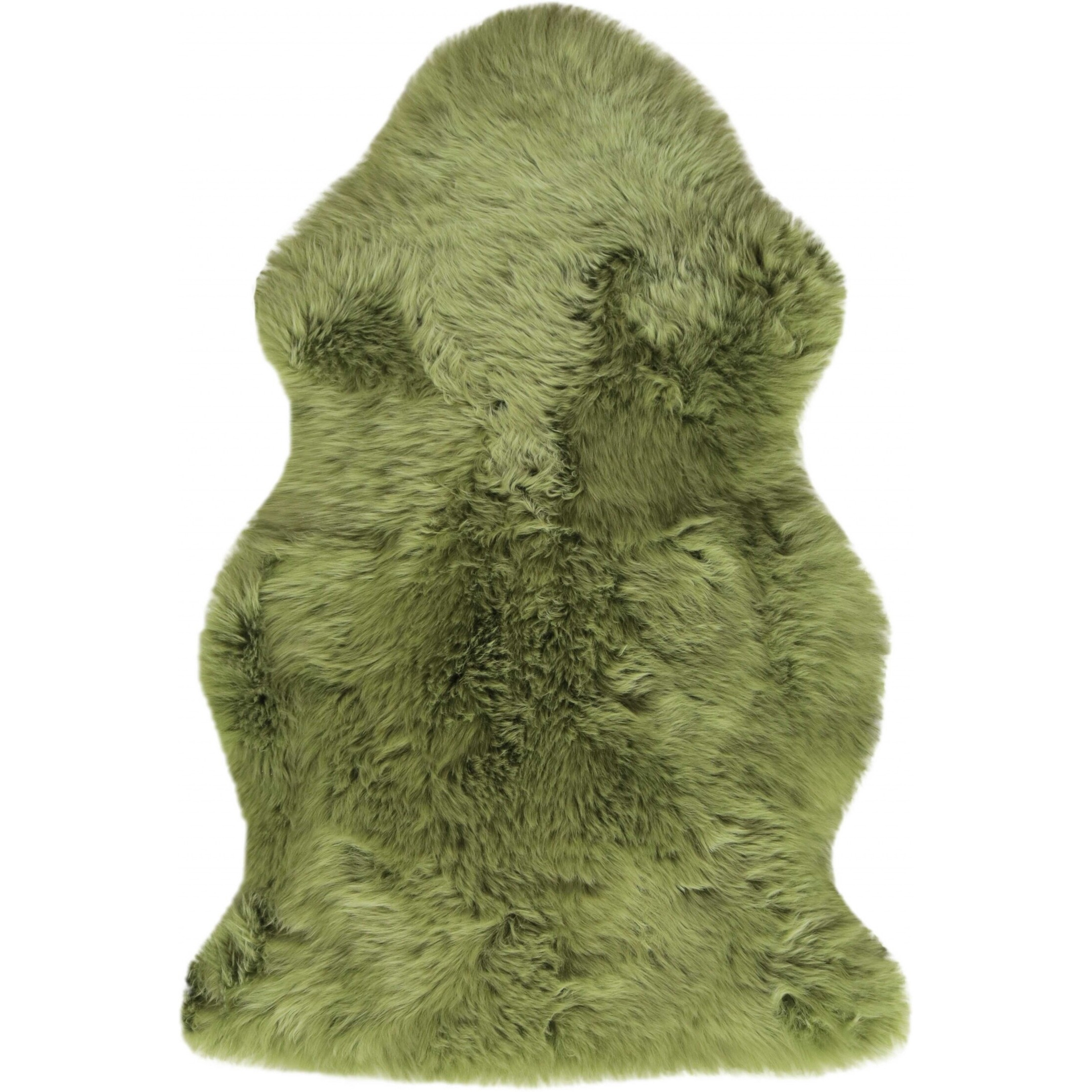 Sage Green New Zealand Natural  Sheepskin Rug