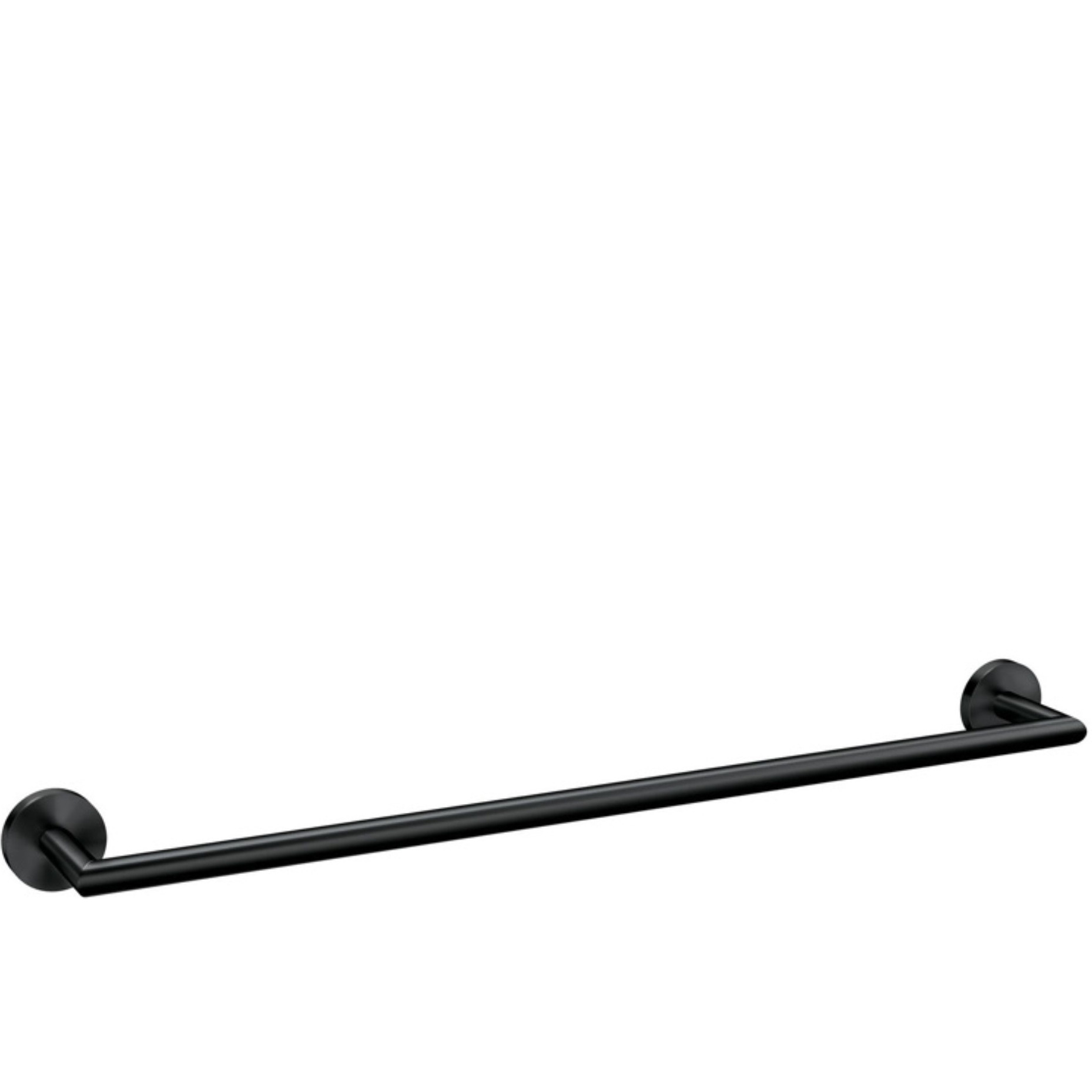 TOWEL BAR BLK MAT 24"&quotL (Pack of 1)