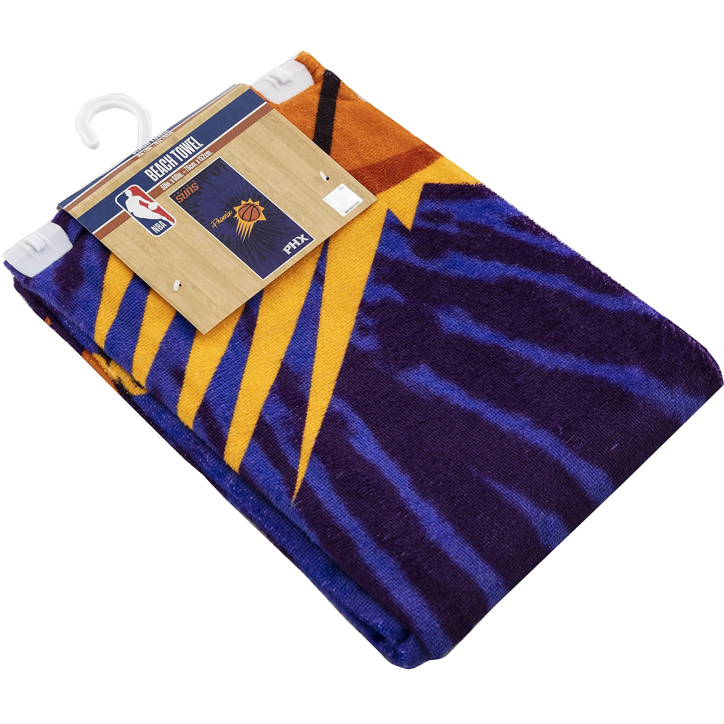 Suns OFFIcIAL NBA Psychedelic Beach Towel 30 x 60(D0102H94MHW)