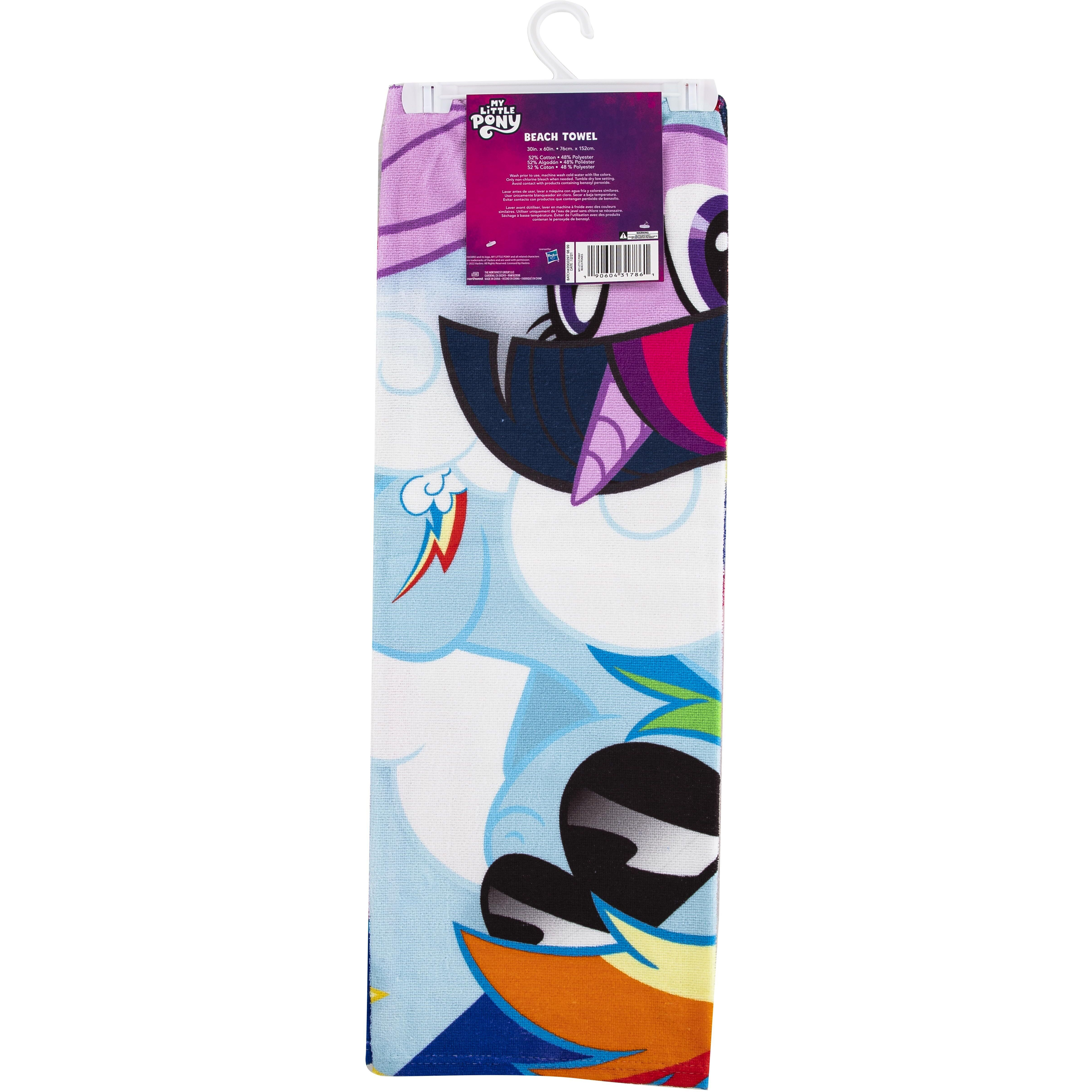 My Little Pony  Beach Ponies Beach Towel  30" x 60"(D0102H94YRW.)