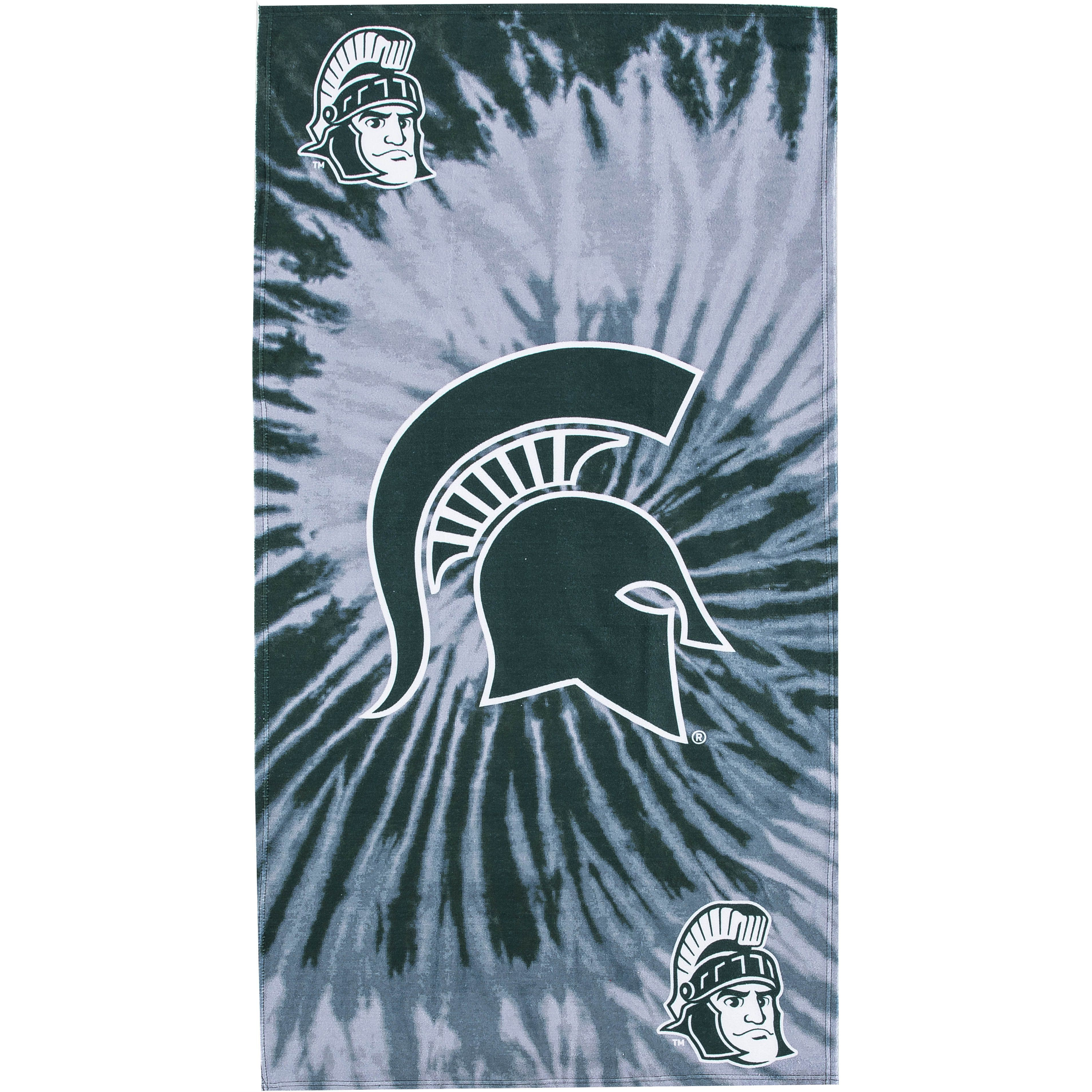 Michigan State Psychedelic Beach Towel(D0102H94VSg)