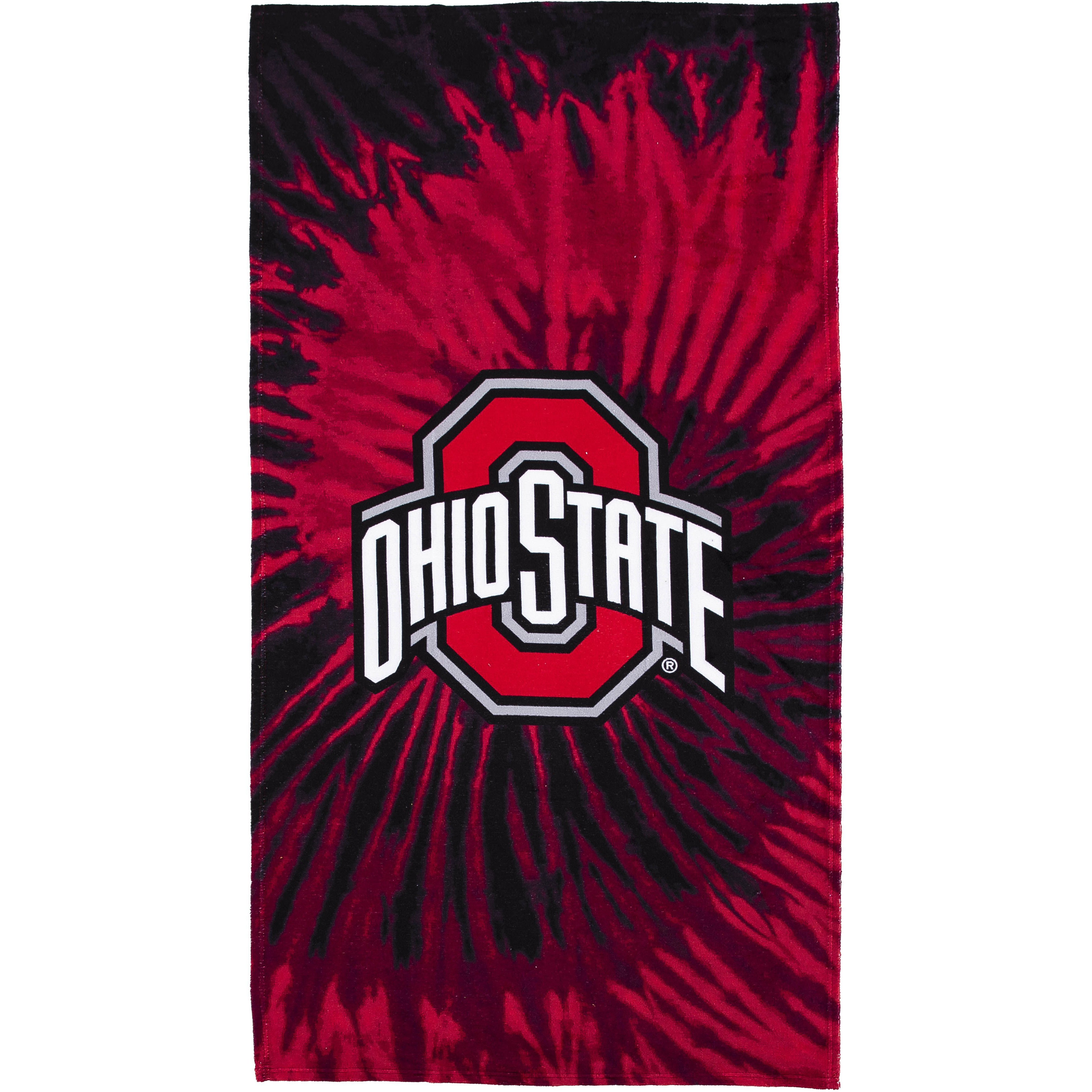 Ohio State Psychedelic Beach Towel(D0102H94VQA)
