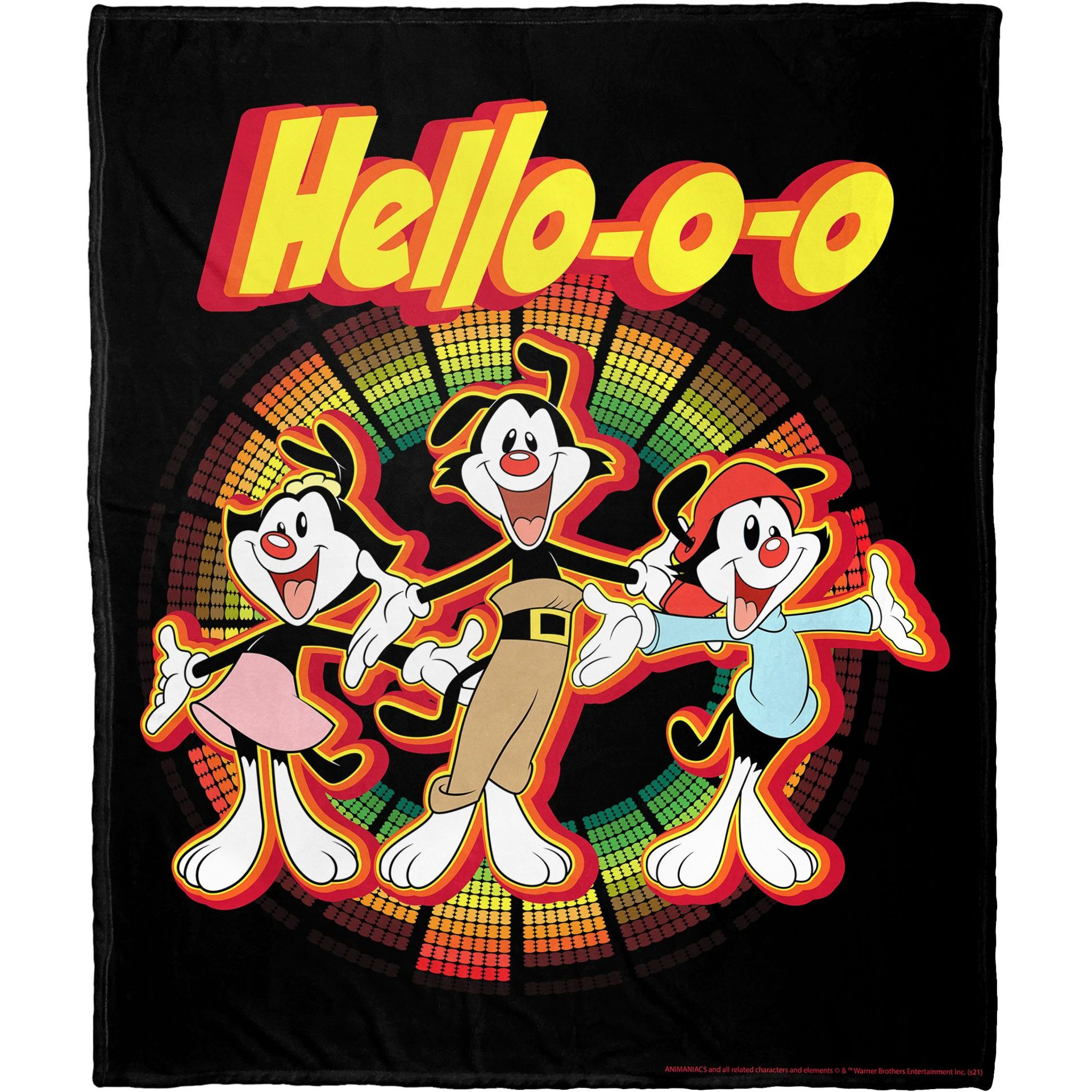 Animaniacs, Hellooo Aggretsuko Comics Silk Touch Throw Blanket, 50" x 60"(D0102HAR1NG.)