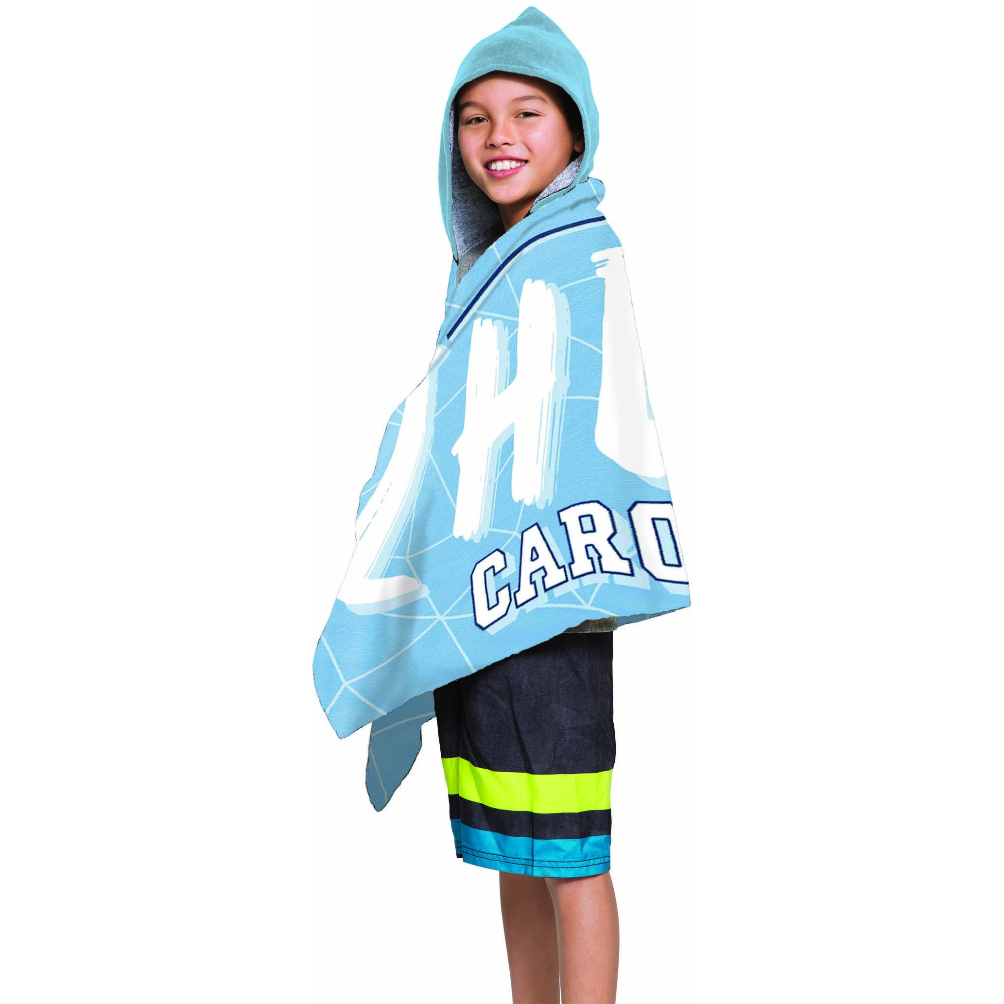 cOL 606 UNc - North carolina - Juvy Hooded Towel, 22X51(D0102HgJEIW)