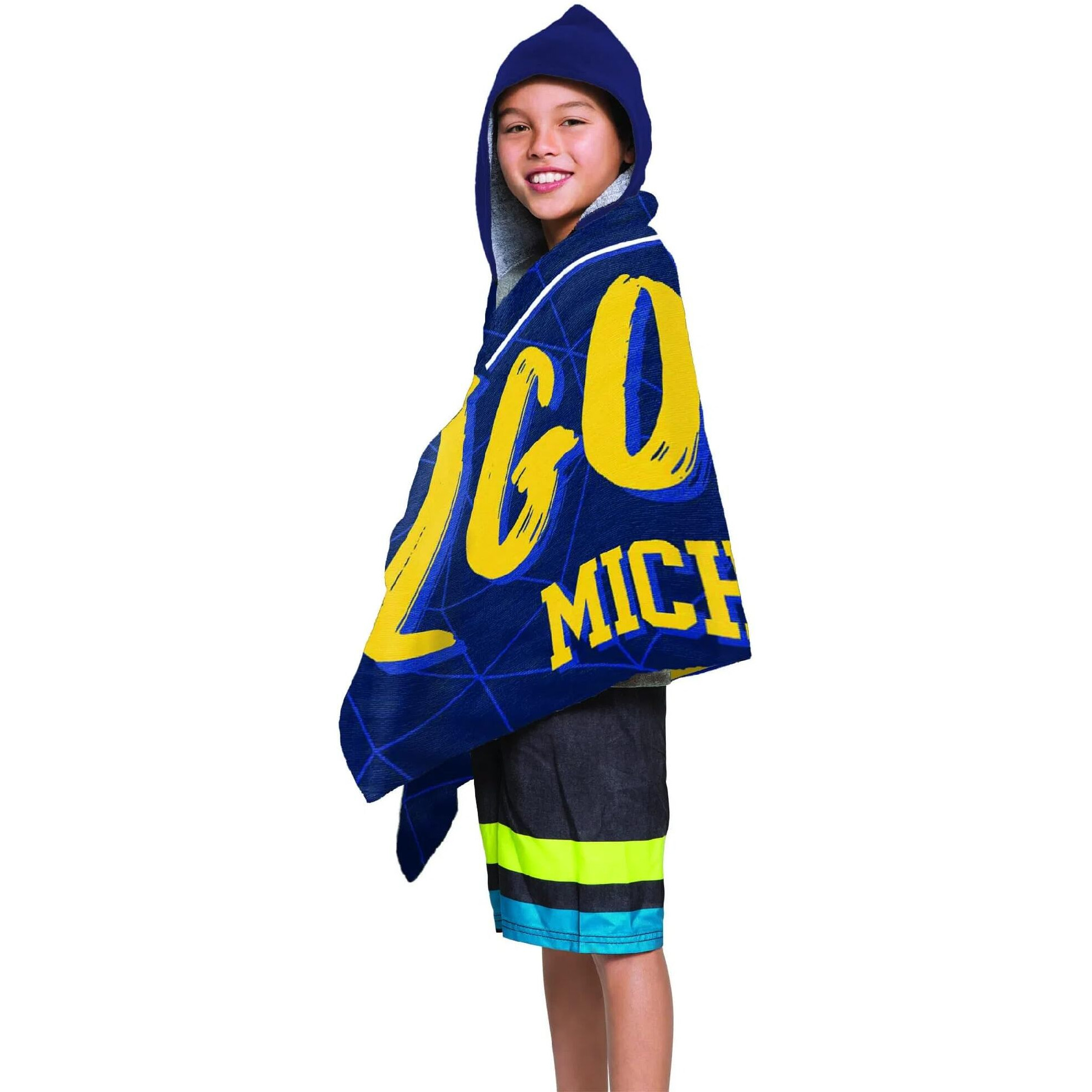 cOL 606 Michigan - Juvy Hooded Towel, 22X51(D0102HgJRUY)