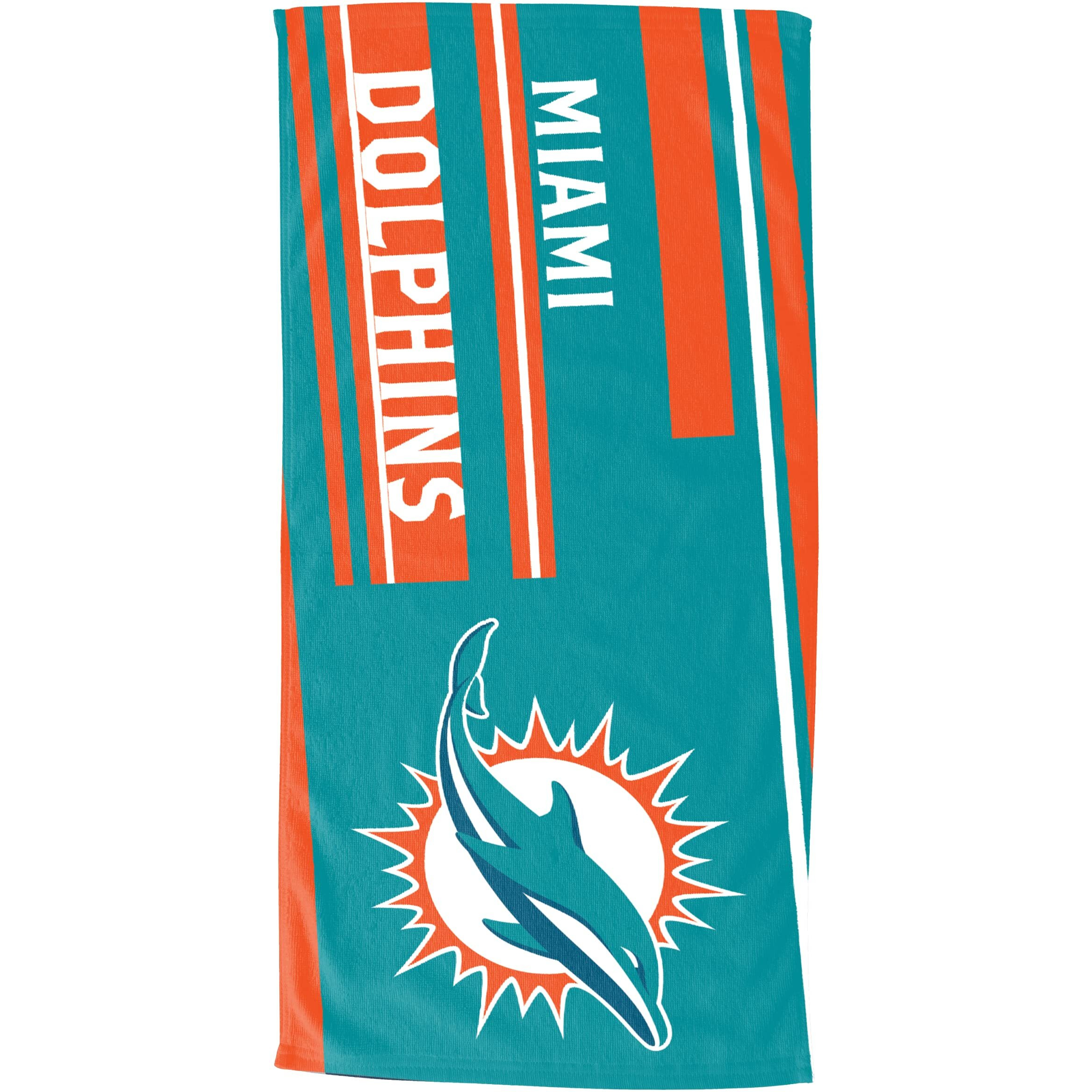 NFL 606 Dolphins - Juvy Hooded Towel, 22X51(D0102HgJRU7)
