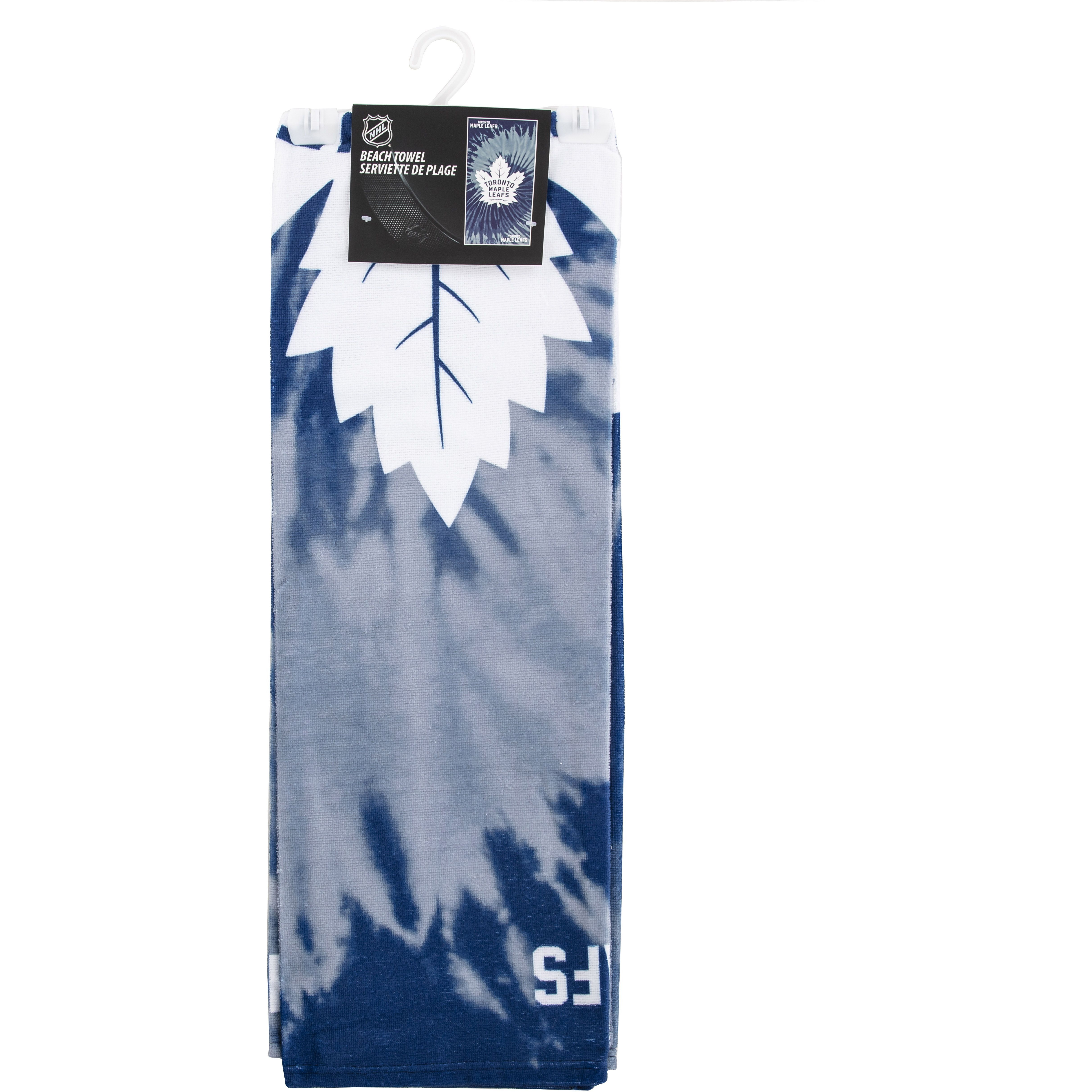 Maple Leafs OFFIcIAL NHL Psychedelic Beach Towel 30 x 60(D0102H94FEV)