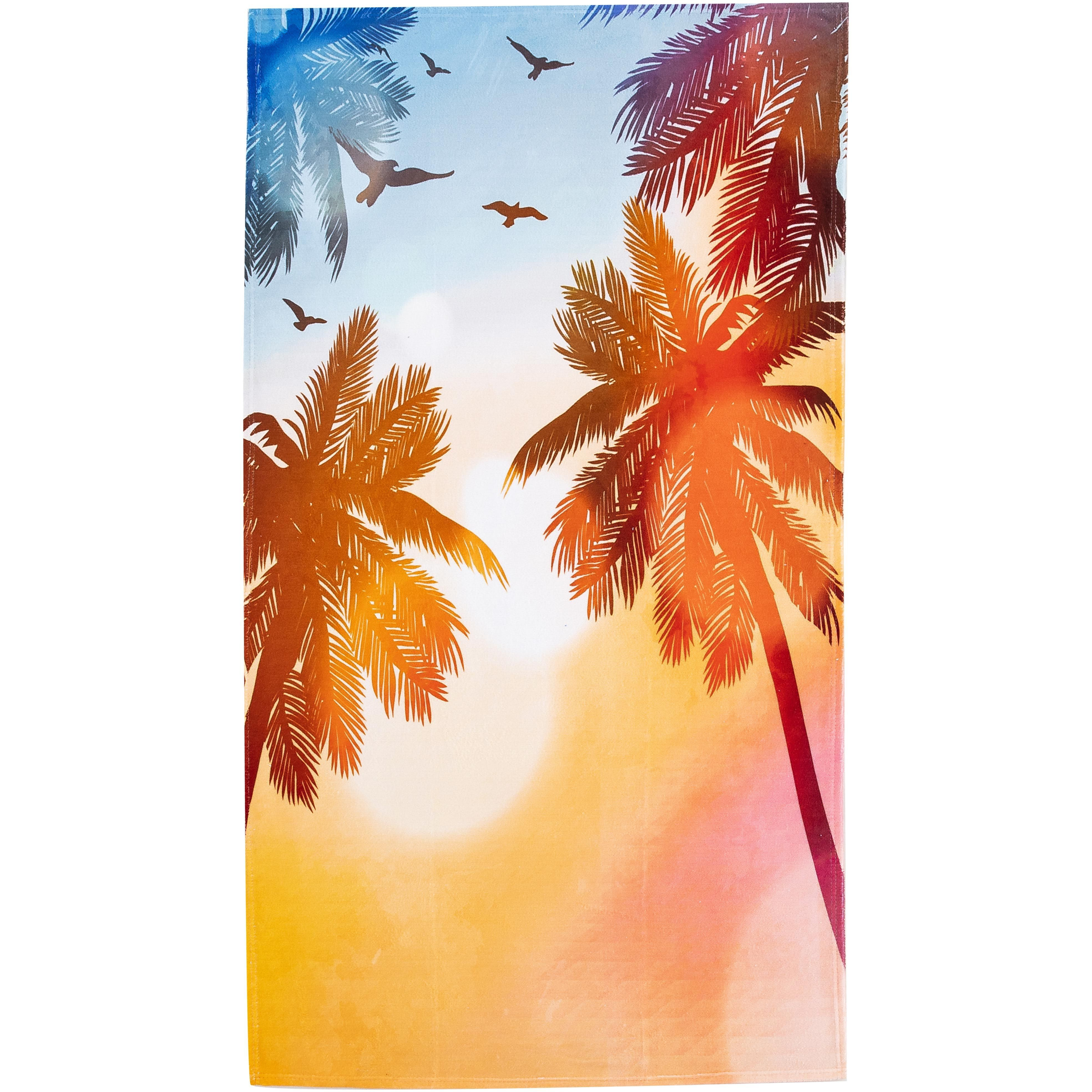 Aloha Sunrise Beach Towel  30" x 60"(D0102H94C1W.)