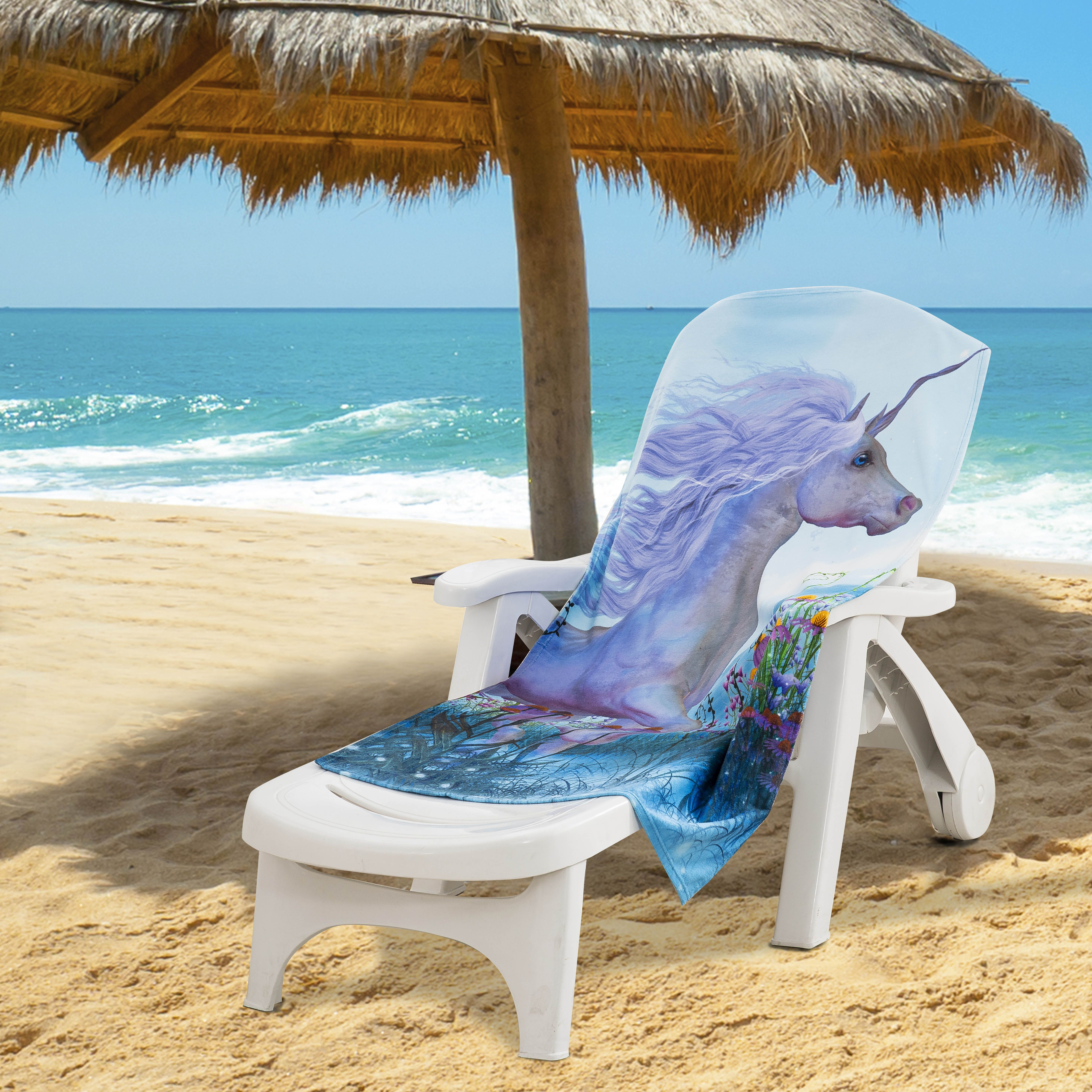 Unicorn Beach Towel 30 x 60(D0102H94cKV)