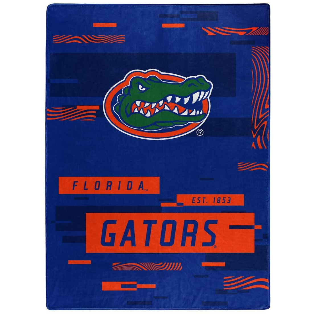FLORIDA OFFIcIAL NcAA Digitize Raschel Throw Blanket 60 x 80(D0102H94gVg)