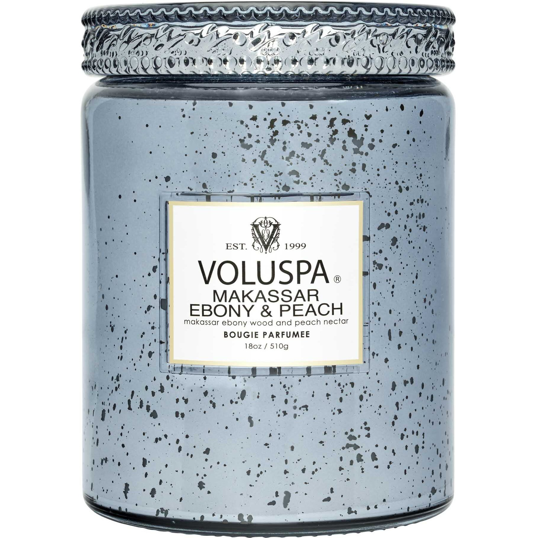 Makassar Ebony and Peach - Large by Voluspa for Unisex - 18 oz Candle