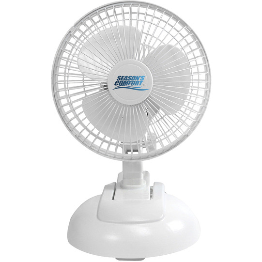 6IN TABLE TOP & CLIP FAN