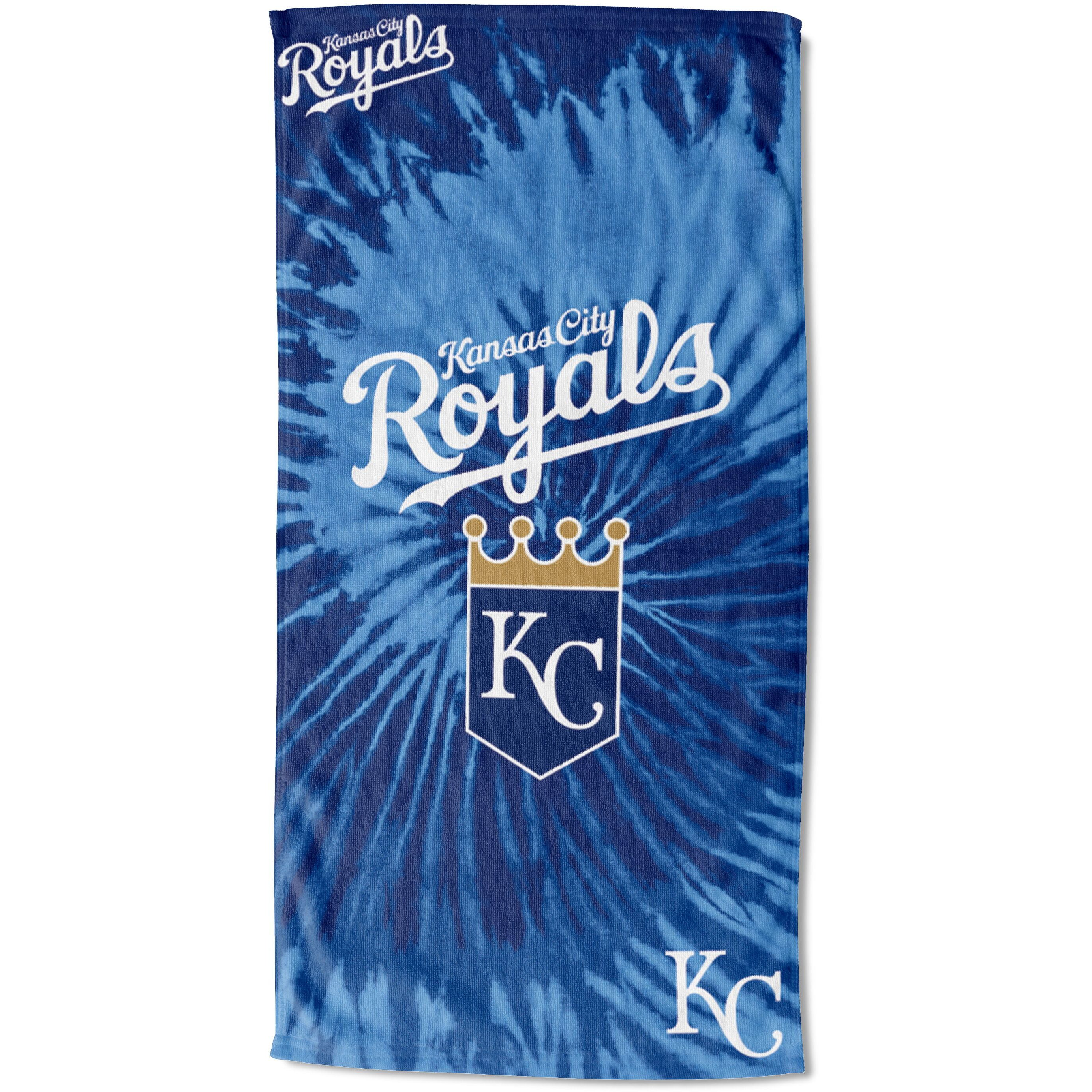 Royals OFFIcIAL MLB Psychedelic Beach Towel 30 x 60(D0102H941Z7)