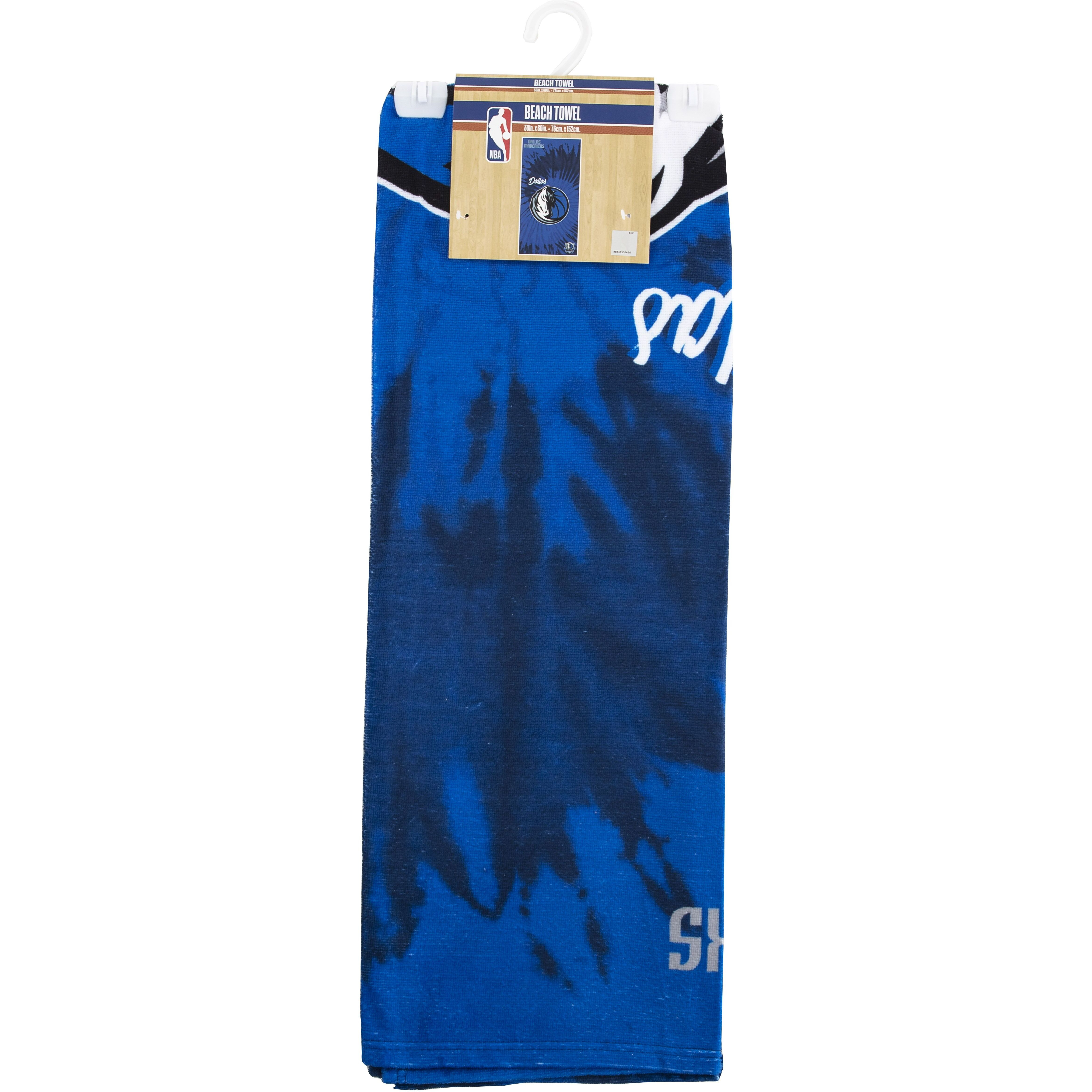 Mavericks OFFIcIAL NBA Psychedelic Beach Towel 30 x 60(D0102H94D5A)