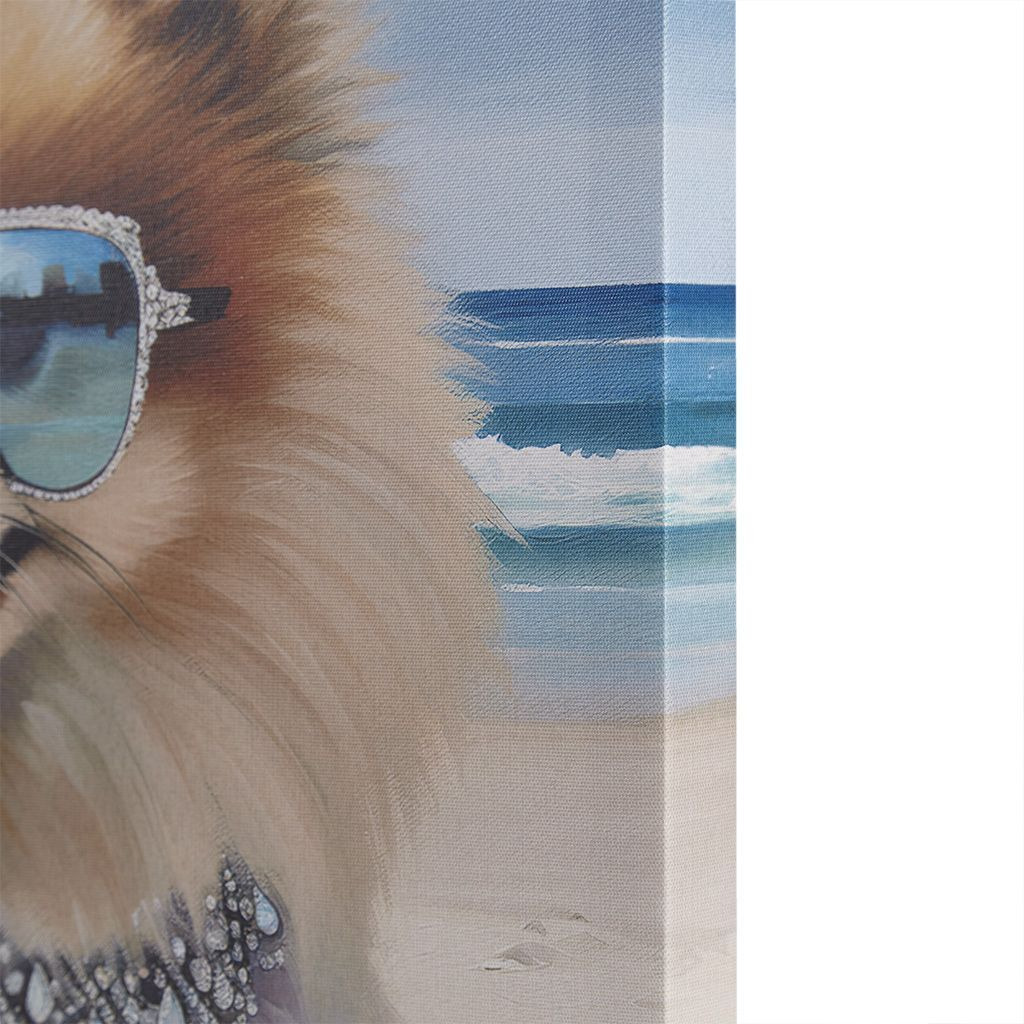 Pomeranian Canvas Wall Art