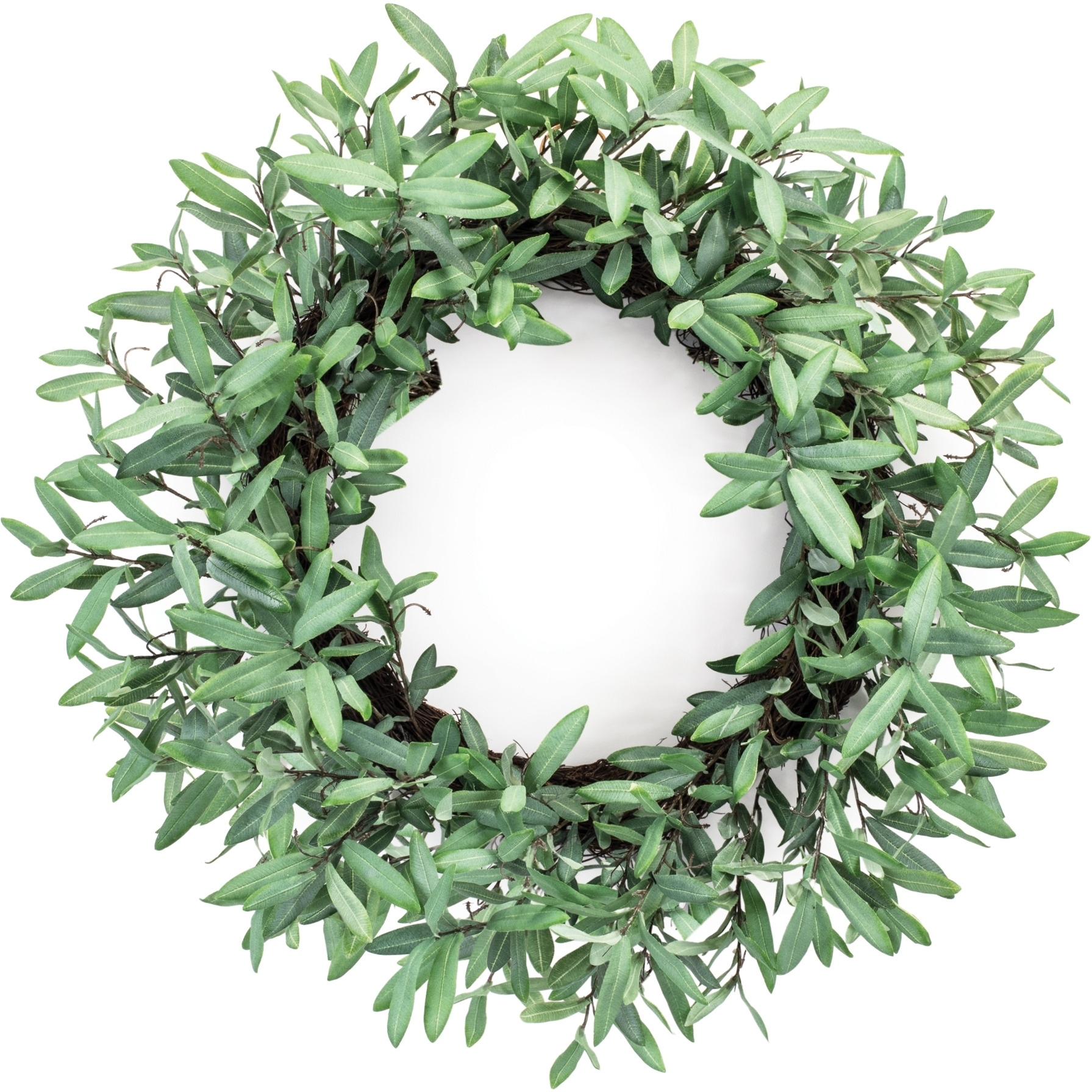 Olive Leaf Foliage Wreath 29&quotD
