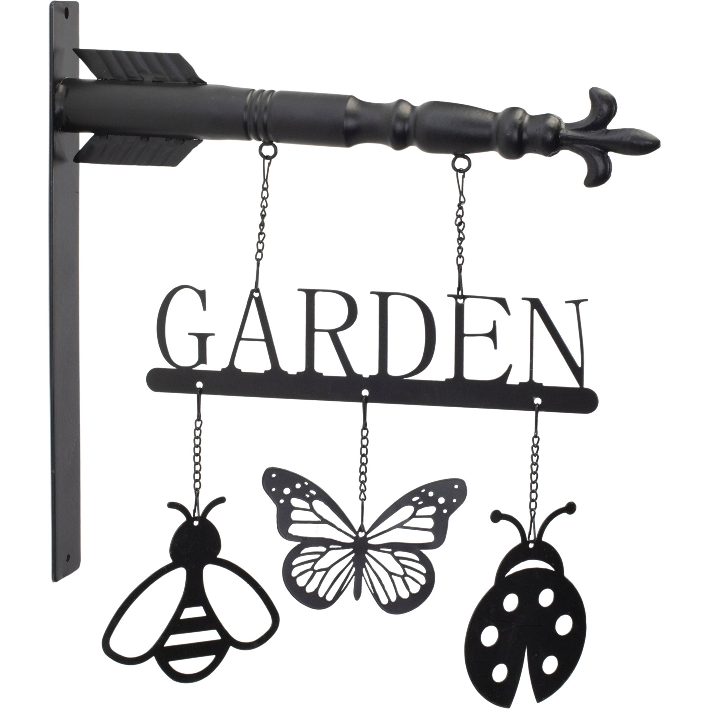 Butterfly Insect Garden Sign 15.5&quotH