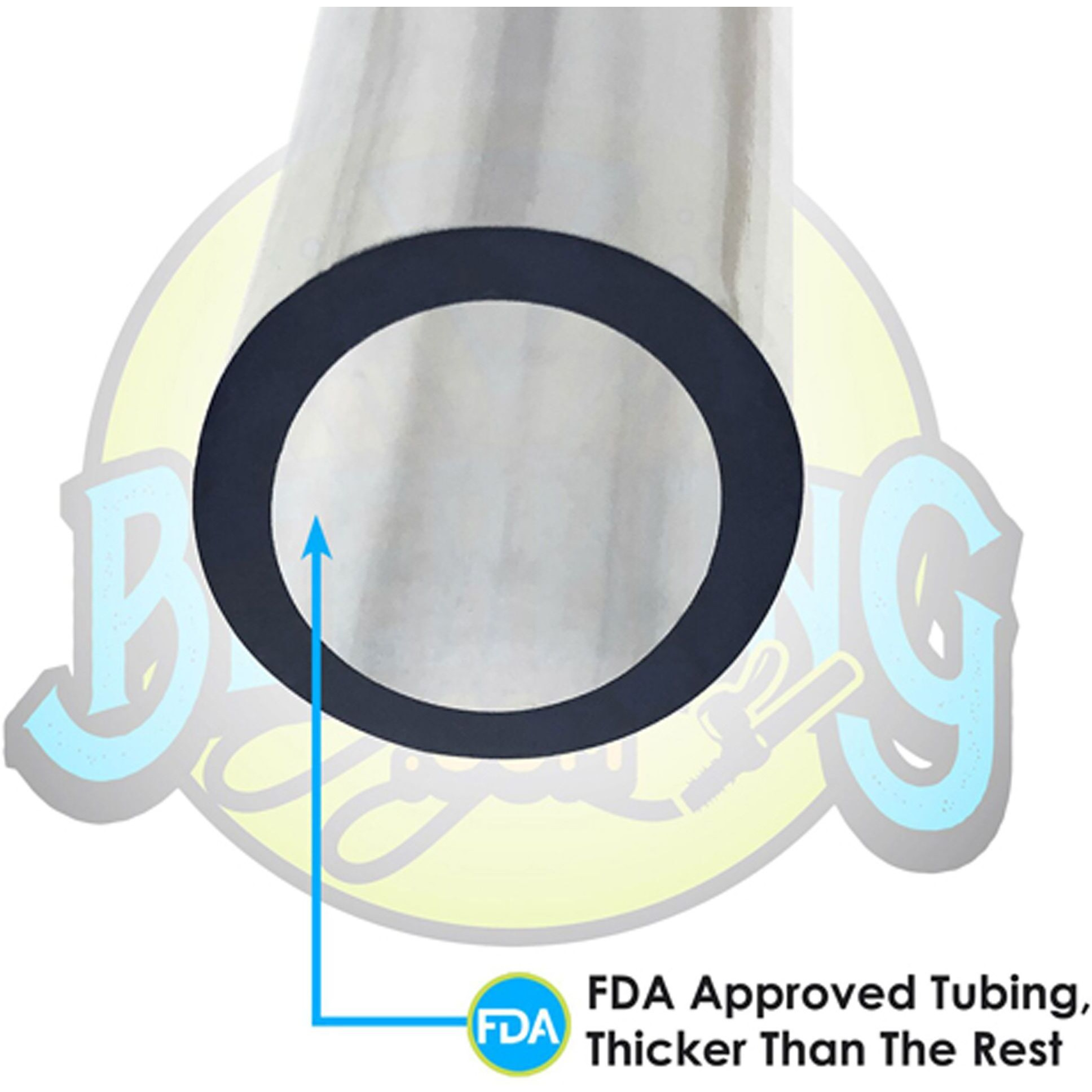 Beer Bong with Valve - 2 Ft. Tube Beer Funnel