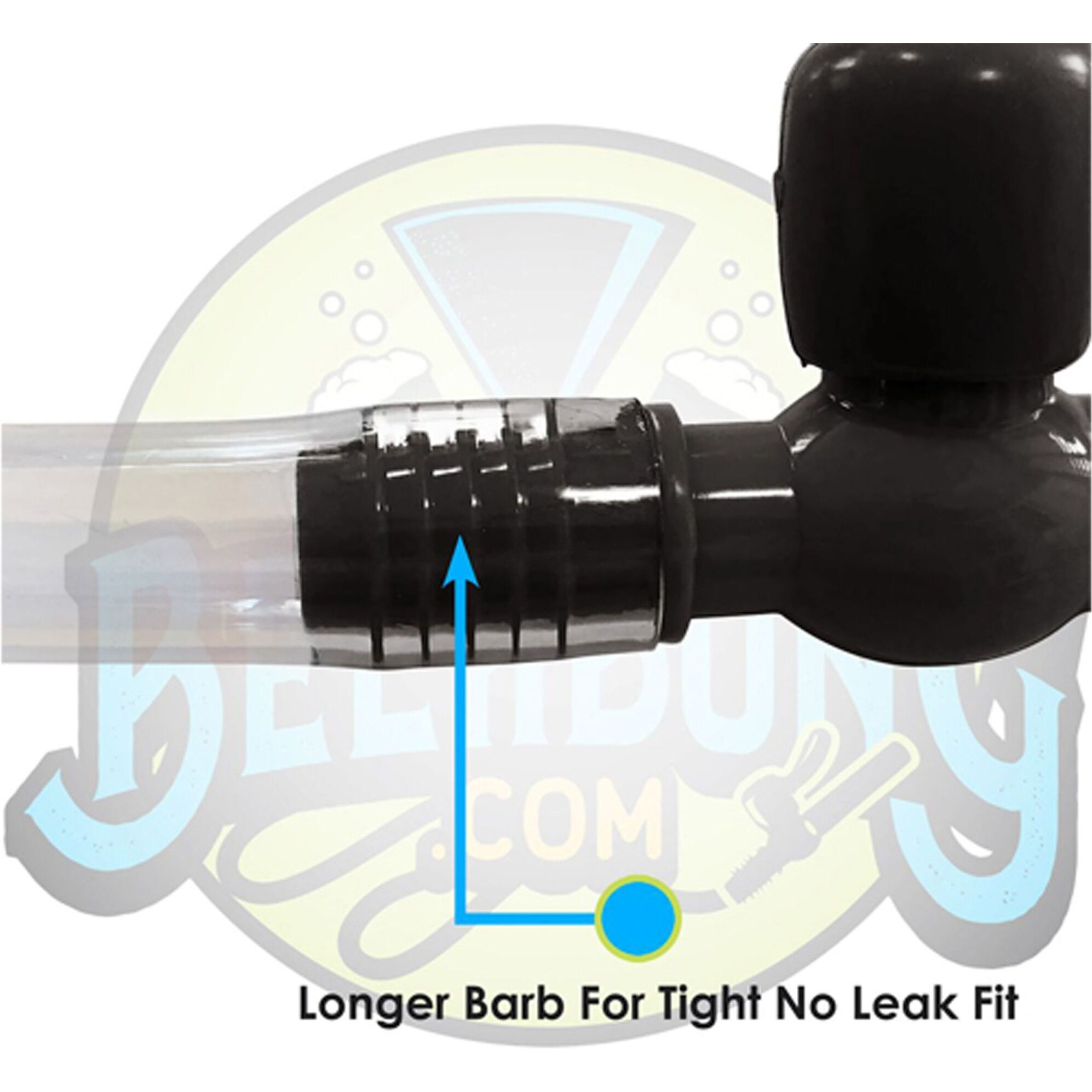 Beer Bong with Valve - 2 Ft. Tube Beer Funnel