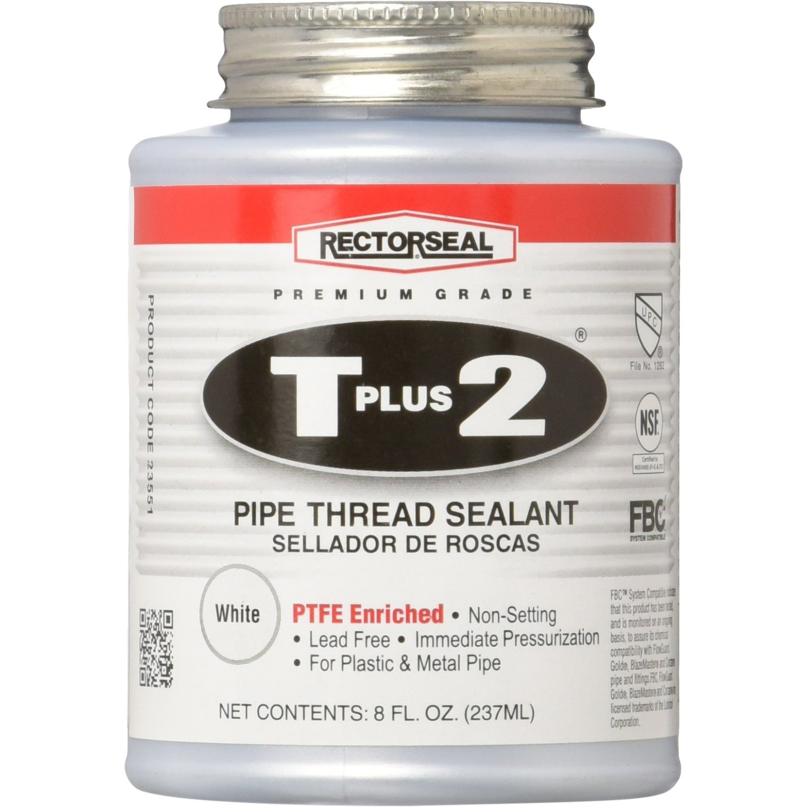 SEALNT PIPE THRD T+2 8OZ (Pack of 1)