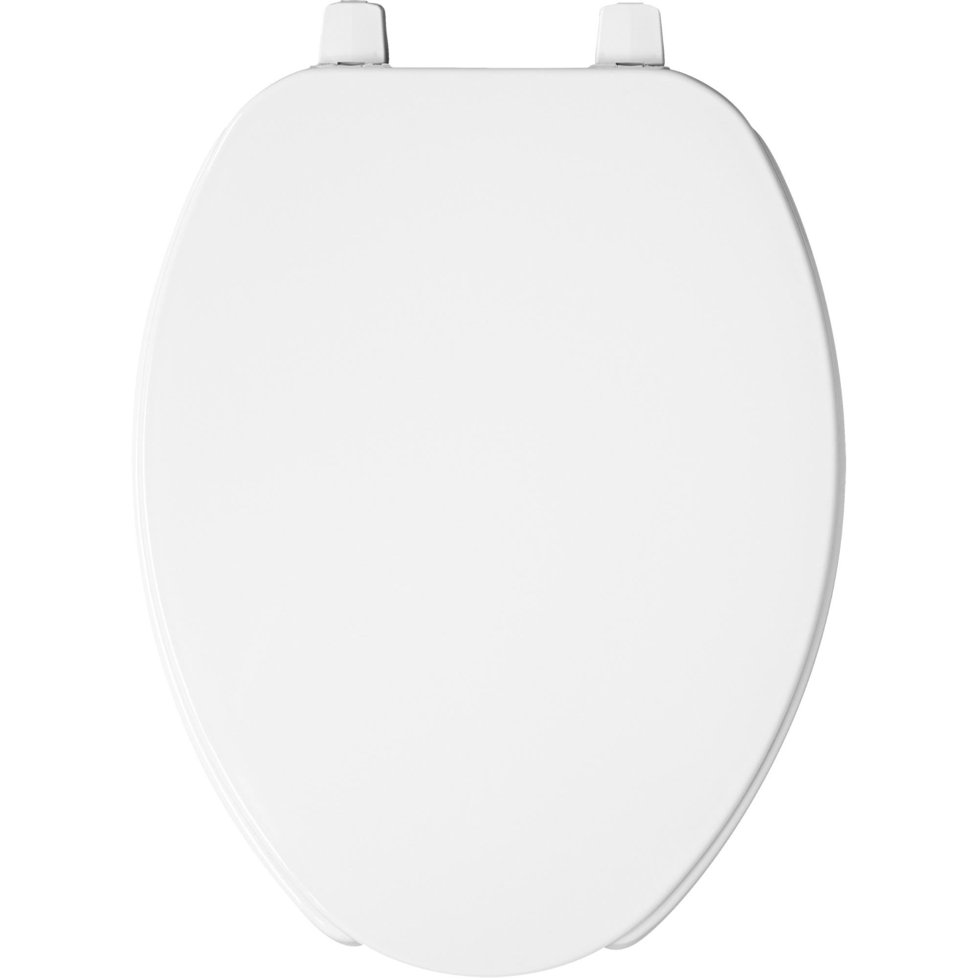Bemis Elongated Open Front Toilet Seat, White