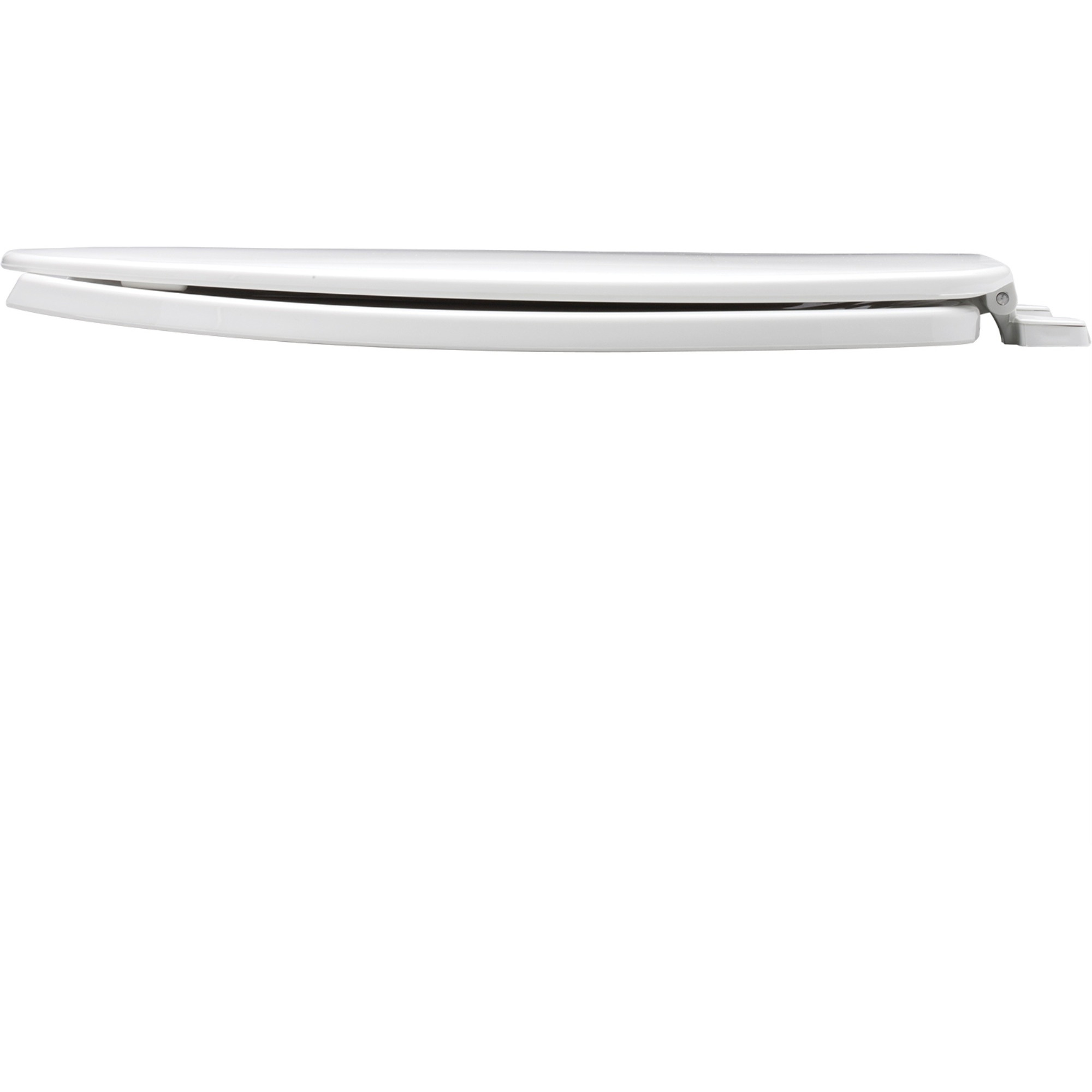 Bemis Elongated Open Front Toilet Seat, White