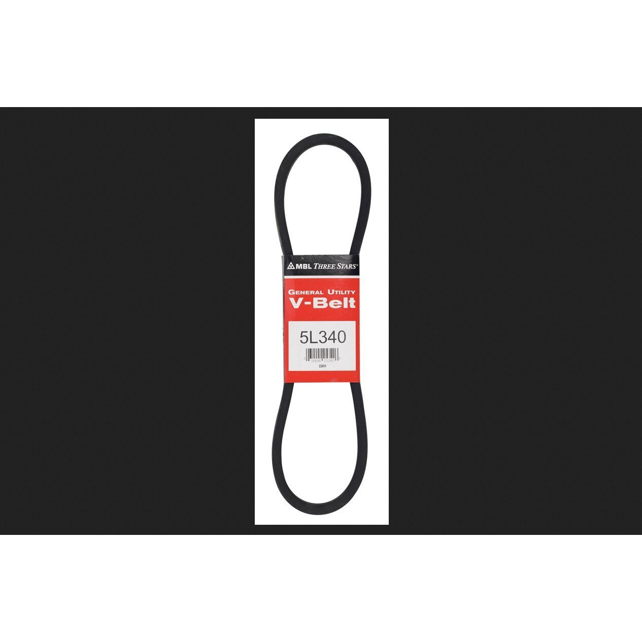 V BELT 5/8" X 34" (Pack of 1)