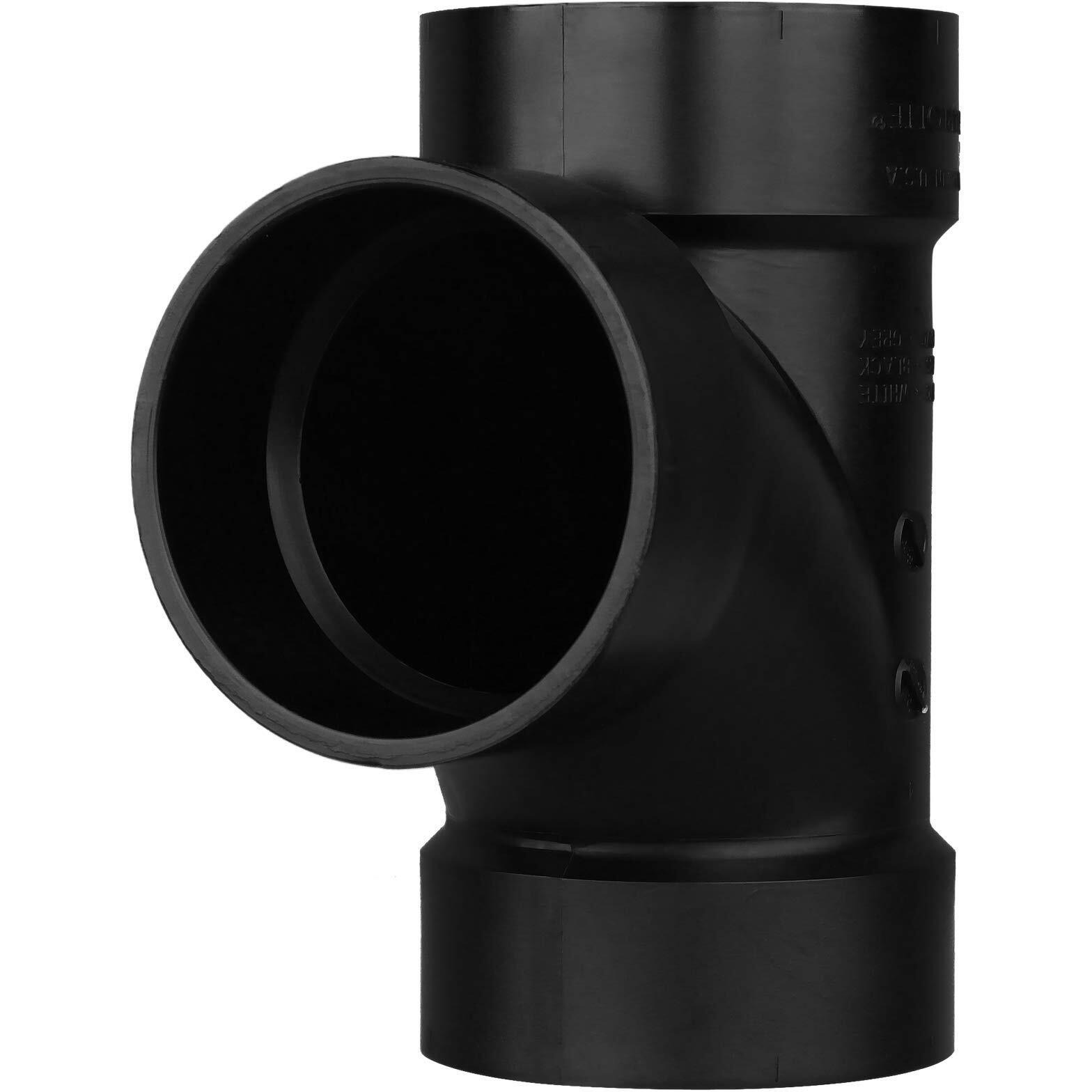 TEE SAN ABS DWV 4" HXHXH (Pack of 1)
