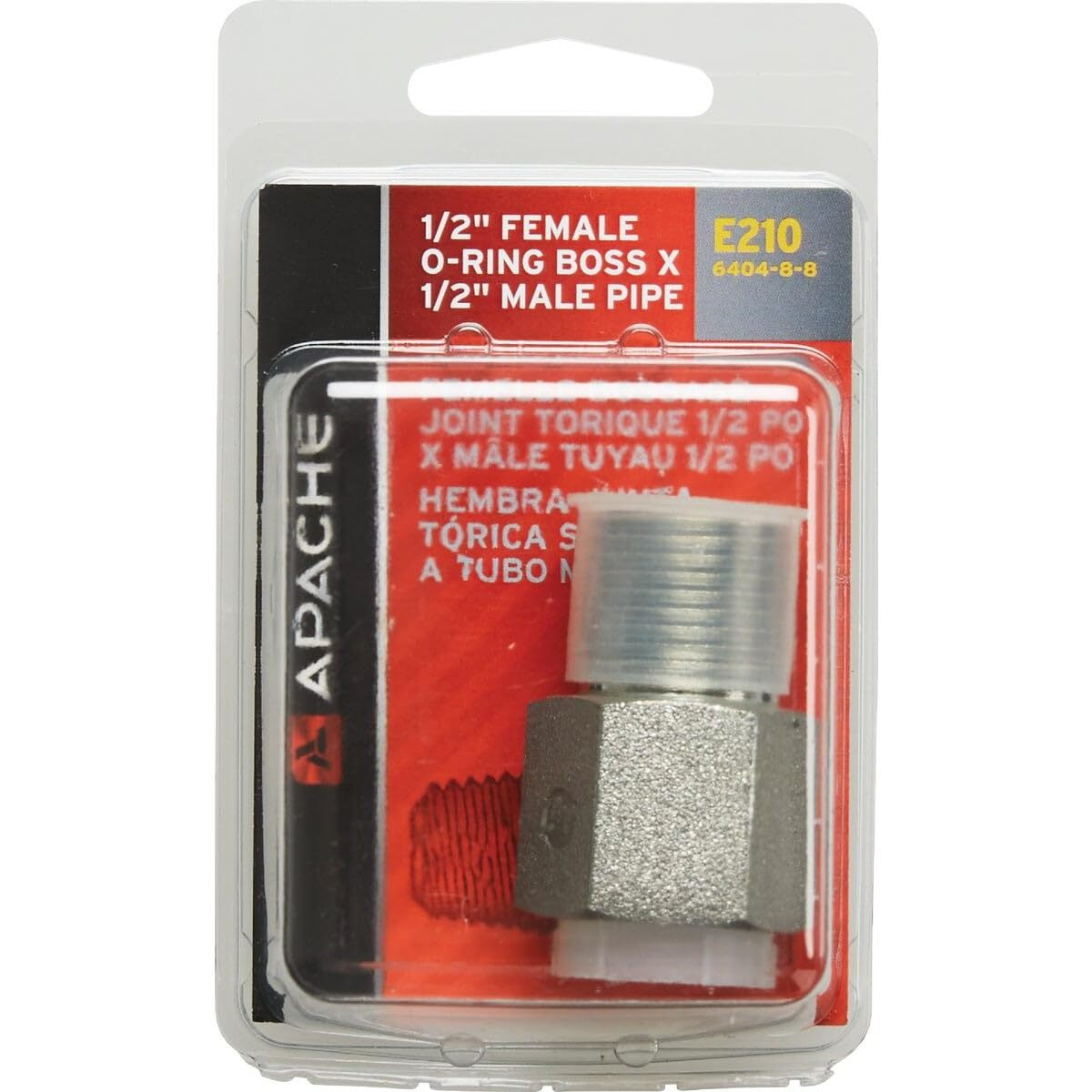 HYDRAULIC ADPTR1/2&quotX1/2" (Pack of 1)