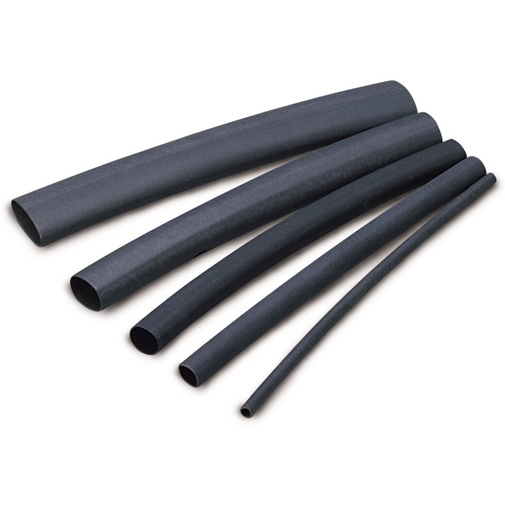 HEAT SHRINK TUBING  3/8' X 48'  BLA