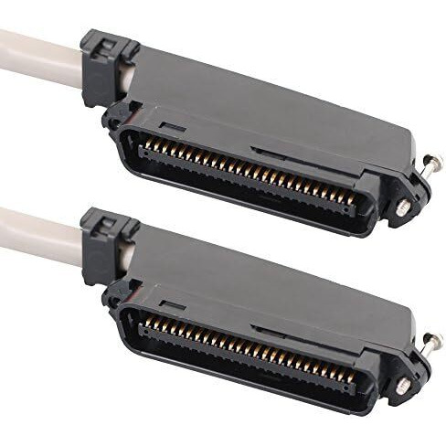 25-PAIR CABLE ASSEMBLY, M-M, 90, 10'