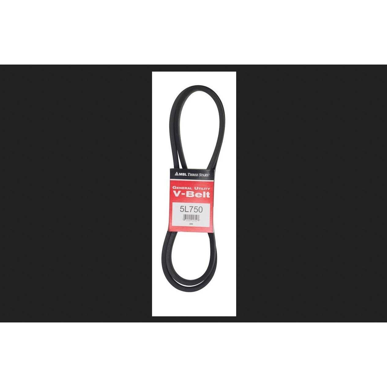 V BELT 5/8" X 75" (Pack of 1)
